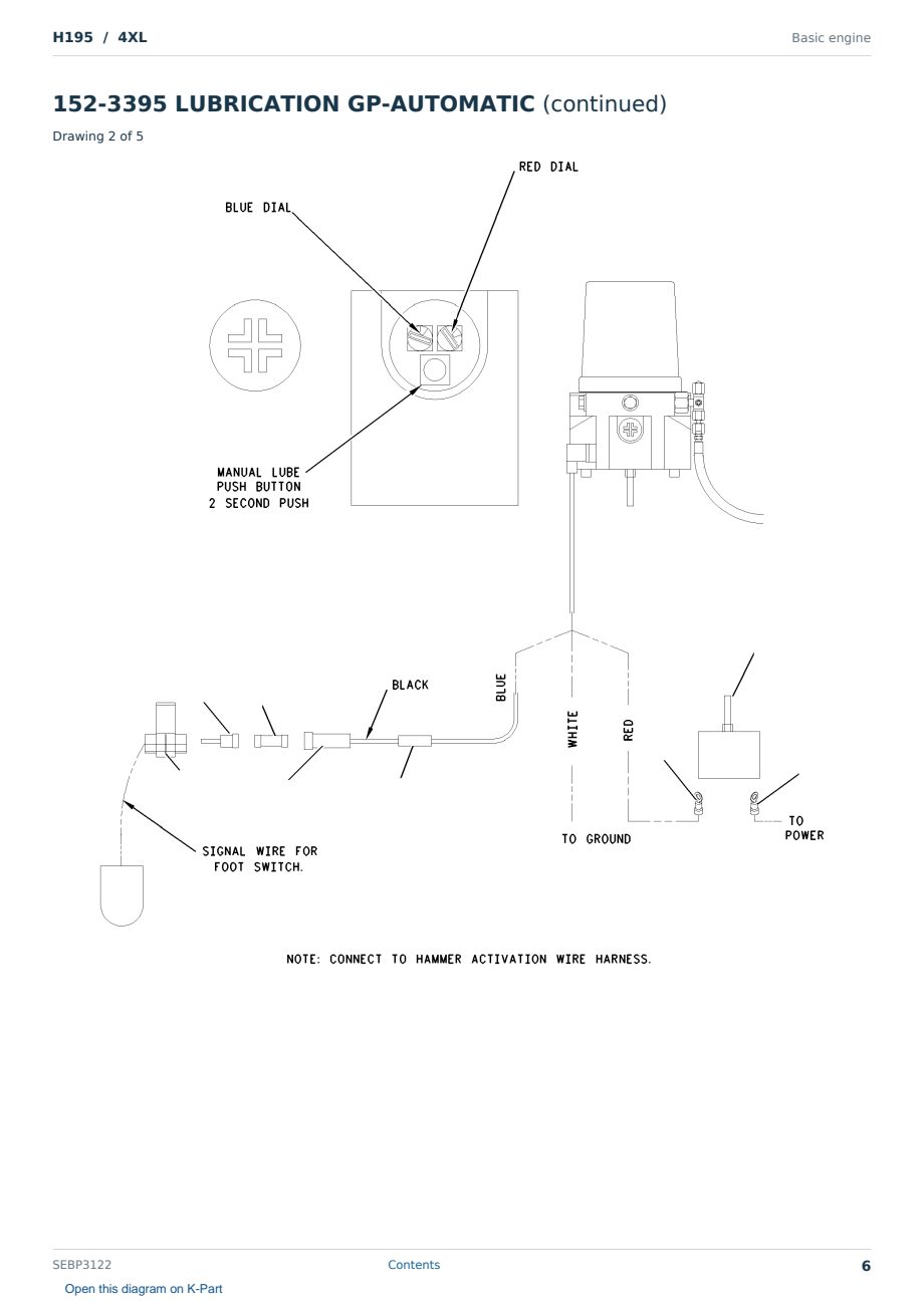 Caterpillar H195 S/N 4XL Partsbook SEBP3122 (English) - sample page 6 of 10 Caterpillar H195 S/N 4XL Partsbook SEBP3122 (English) - sample page 6 of 10