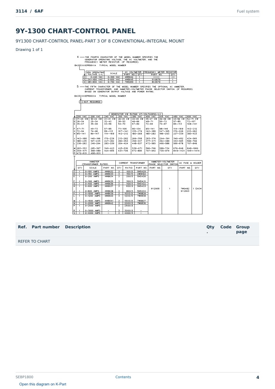 Caterpillar 3114 S/N 6AF Partsbook SEBP1800 (English) - sample page 4 of 10 Caterpillar 3114 S/N 6AF Partsbook SEBP1800 (English) - sample page 4 of 10