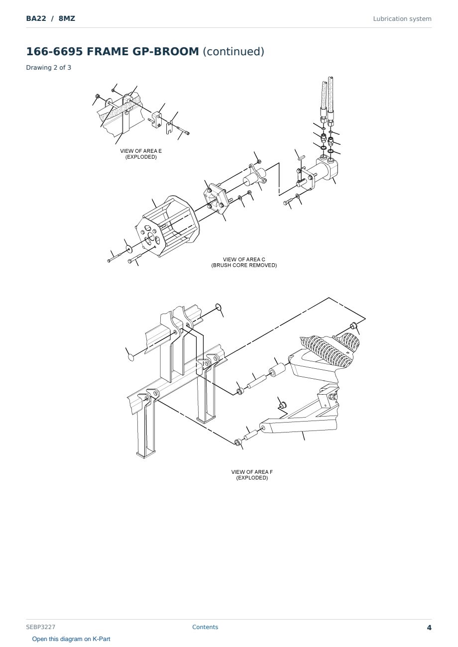 Caterpillar BA22 S/N 8MZ Partsbook SEBP3227 (English) - sample page 4 of 10 Caterpillar BA22 S/N 8MZ Partsbook SEBP3227 (English) - sample page 4 of 10
