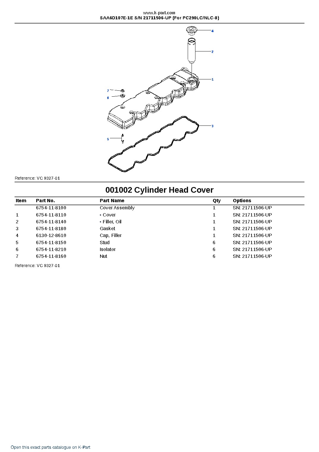 SAA6D107E-1E S/N 21711506-UP (For PC290LC/NLC-8) – sample page 2 SAA6D107E-1E S/N 21711506-UP (For PC290LC/NLC-8) – sample page 2