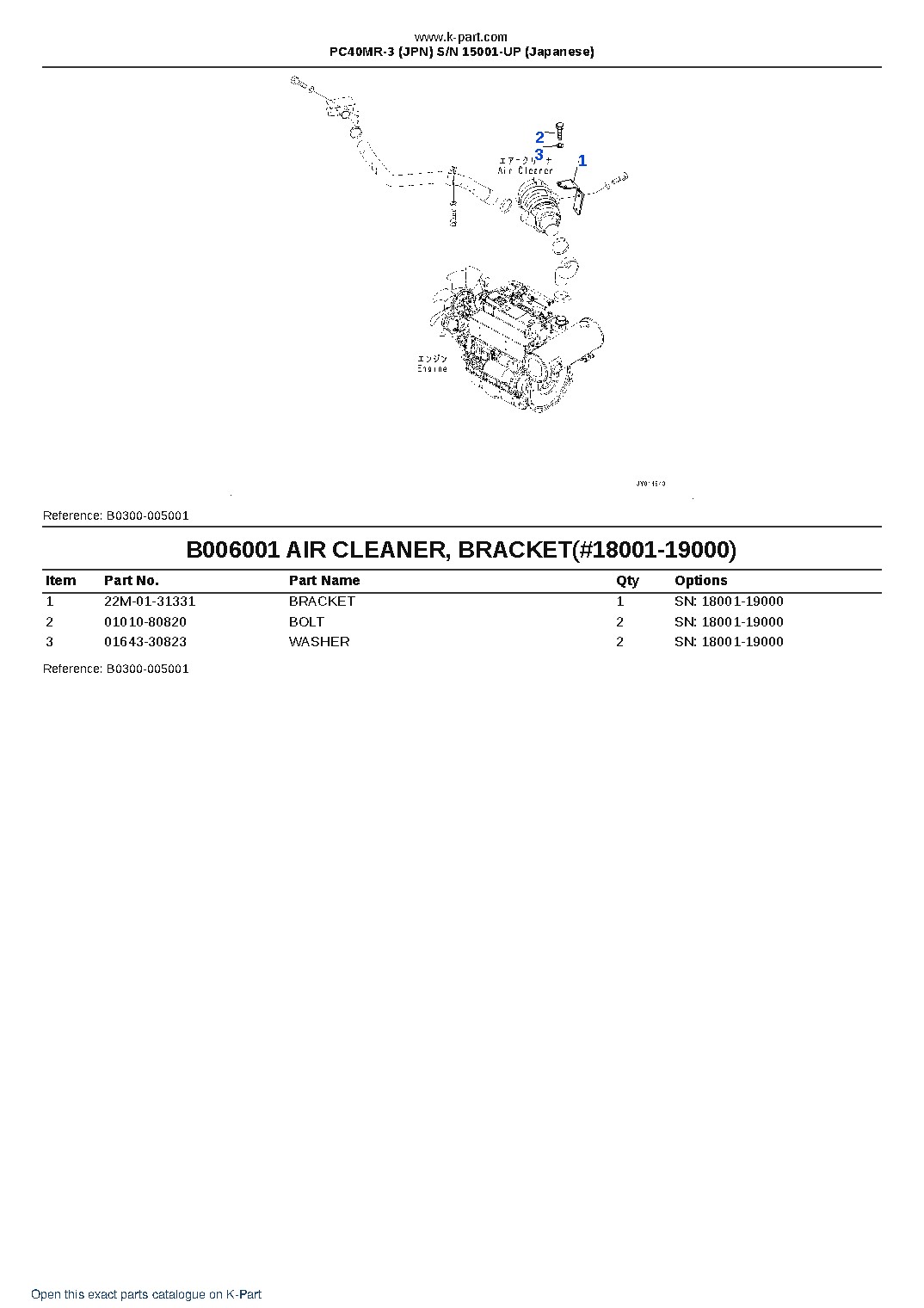 PC40MR-3 (JPN)  S/N 15001-UP (Japanese) – sample page 6