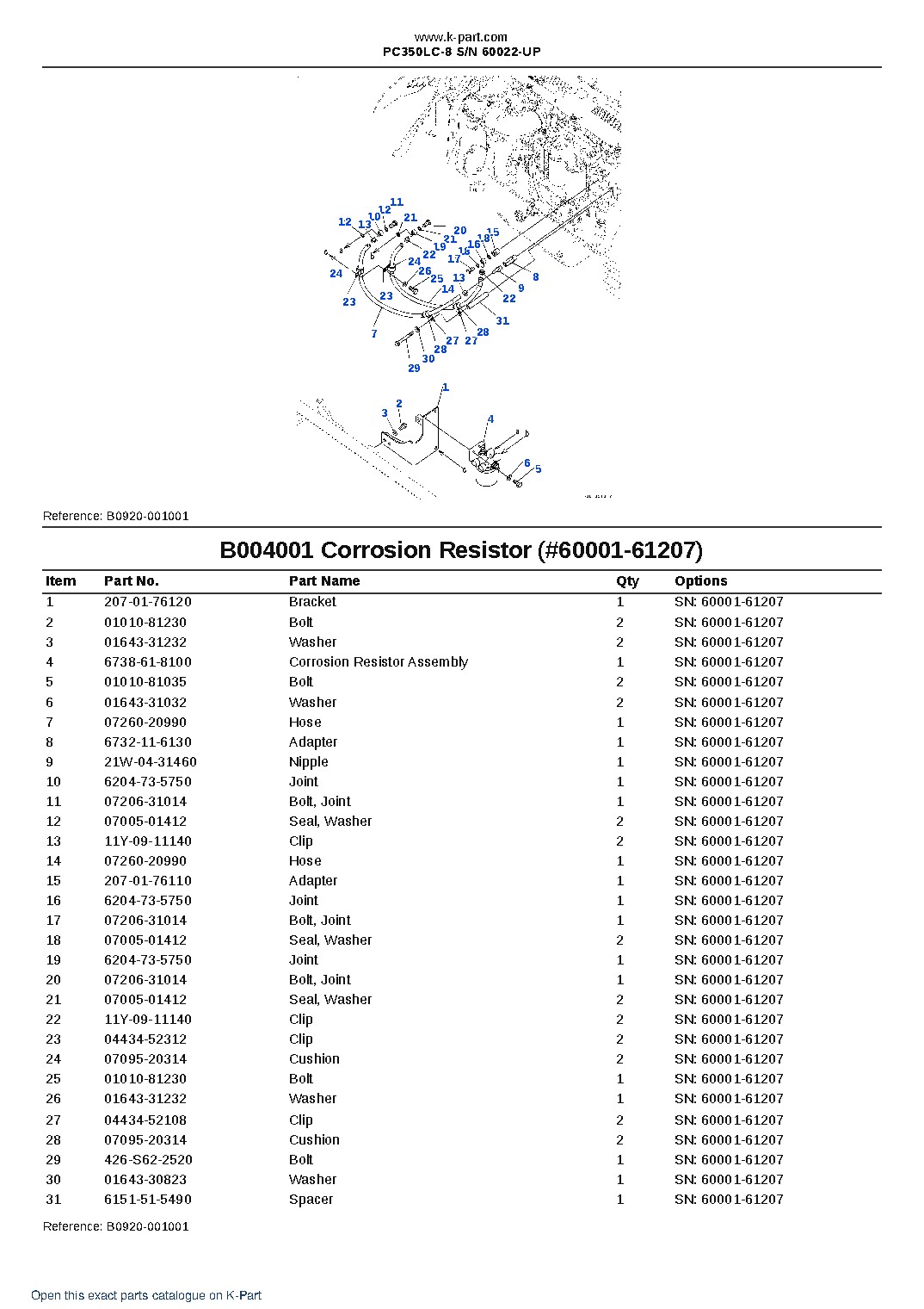 PC350LC-8 S/N 60022-UP – sample page 4