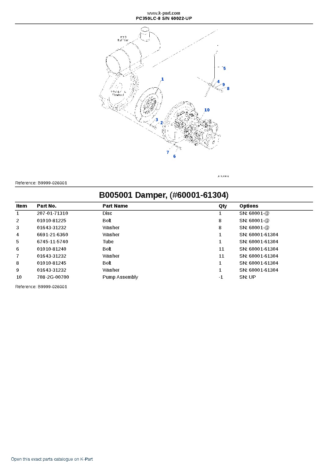 PC350LC-8 S/N 60022-UP – sample page 5