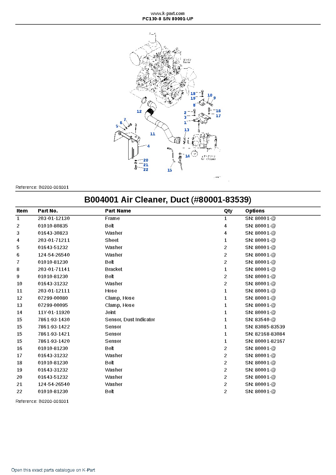 PC130-8 S/N 80001-UP – sample page 5 PC130-8 S/N 80001-UP – sample page 5