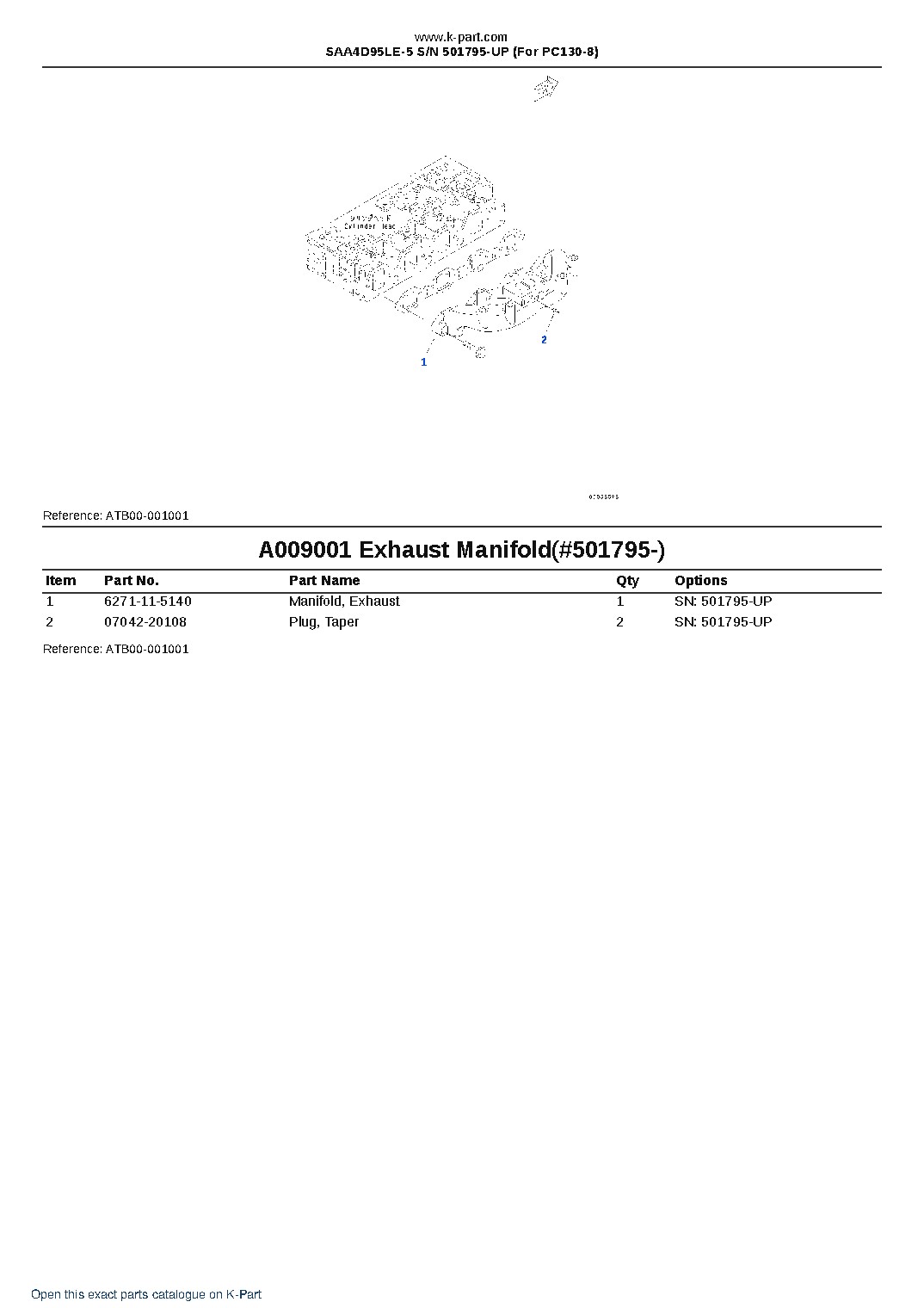 SAA4D95LE-5 S/N 501795-UP (For PC130-8) – sample page 9