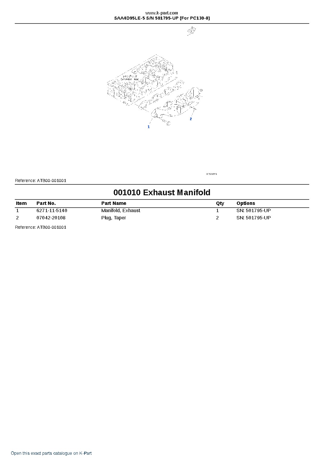 SAA4D95LE-5 S/N 501795-UP (For PC130-8) – sample page 10