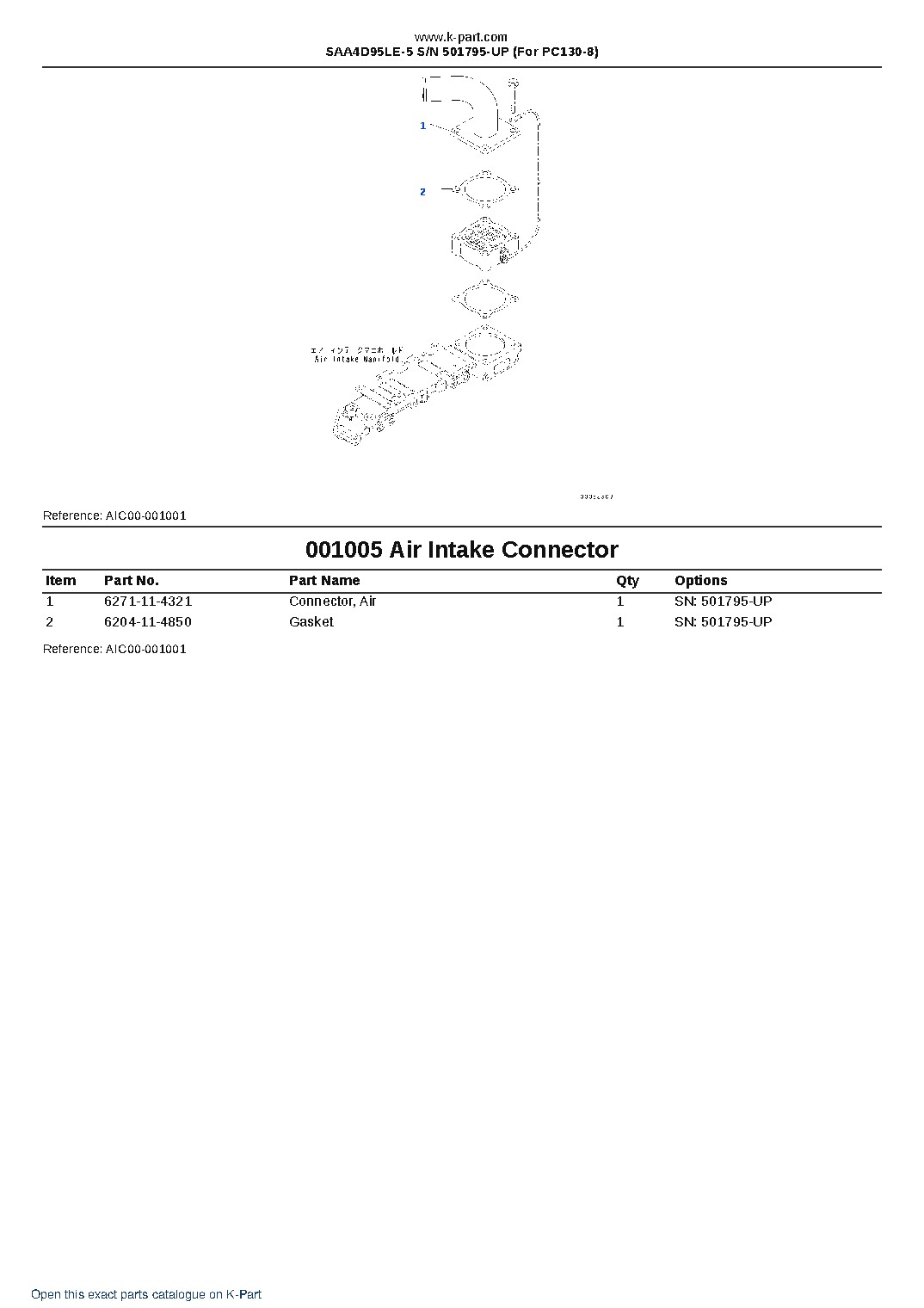 SAA4D95LE-5 S/N 501795-UP (For PC130-8) – sample page 5