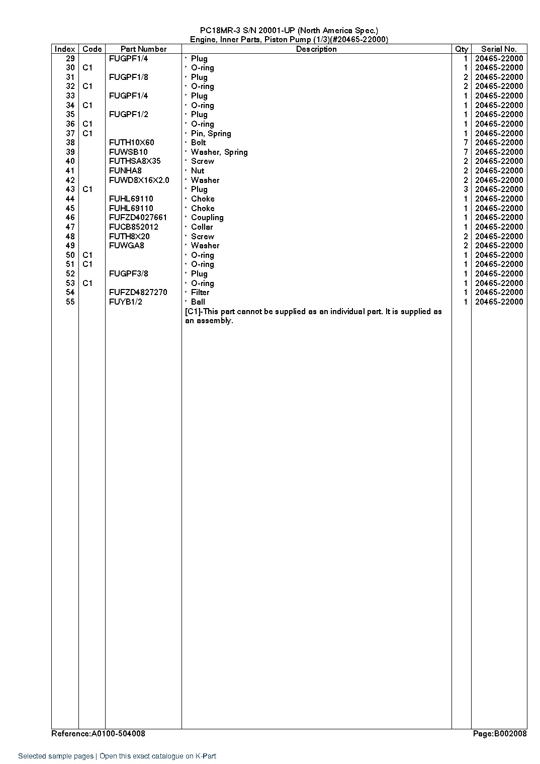 PC18MR-3 S/N 20001-UP (North America Spec.) – sample page 10