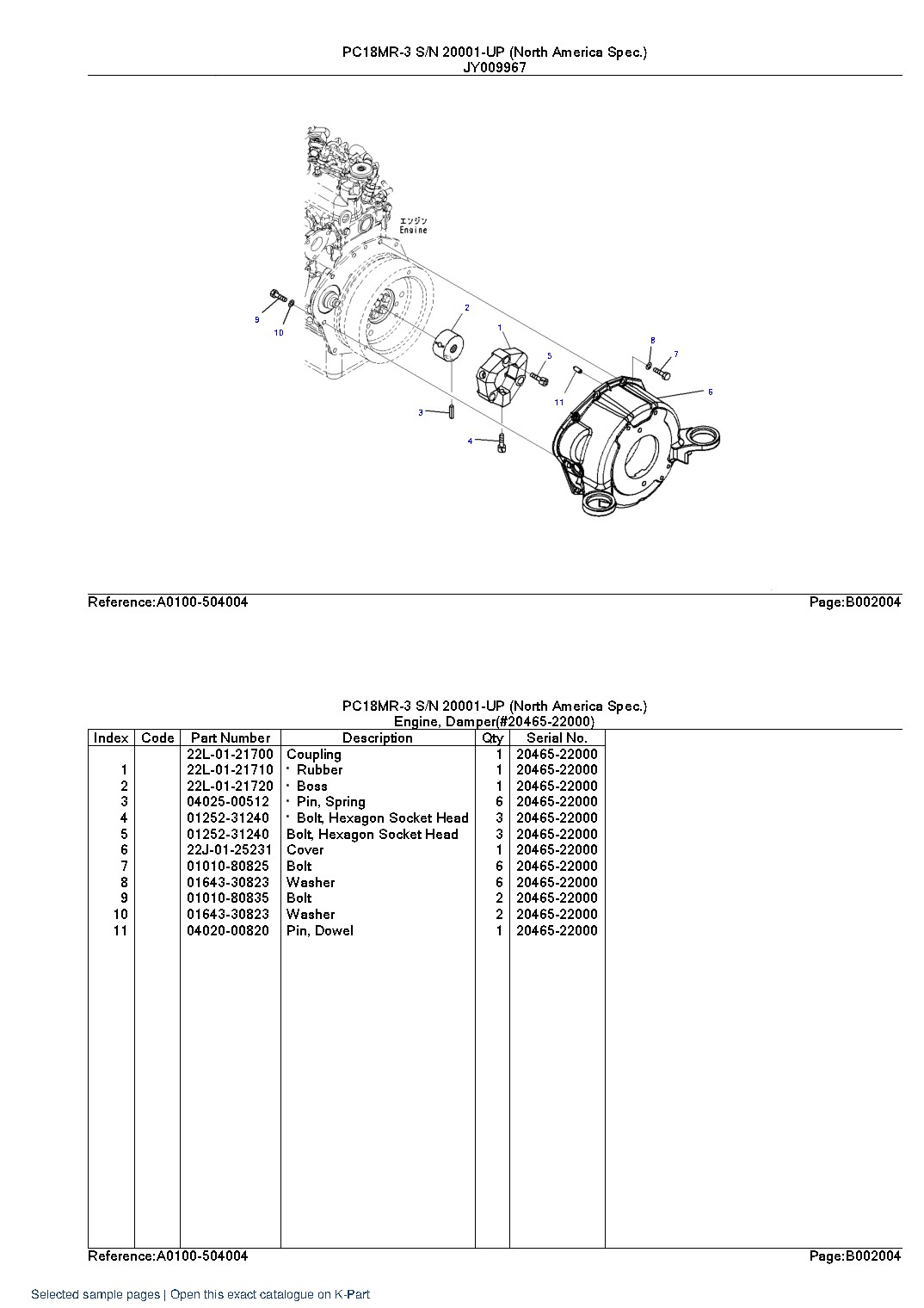 PC18MR-3 S/N 20001-UP (North America Spec.) – sample page 5