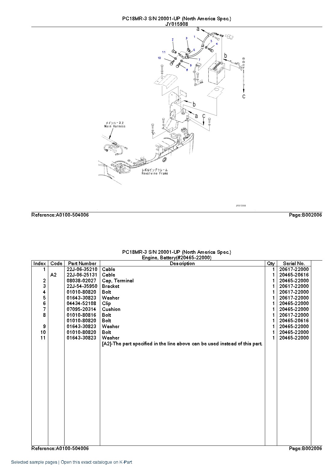 PC18MR-3 S/N 20001-UP (North America Spec.) – sample page 7
