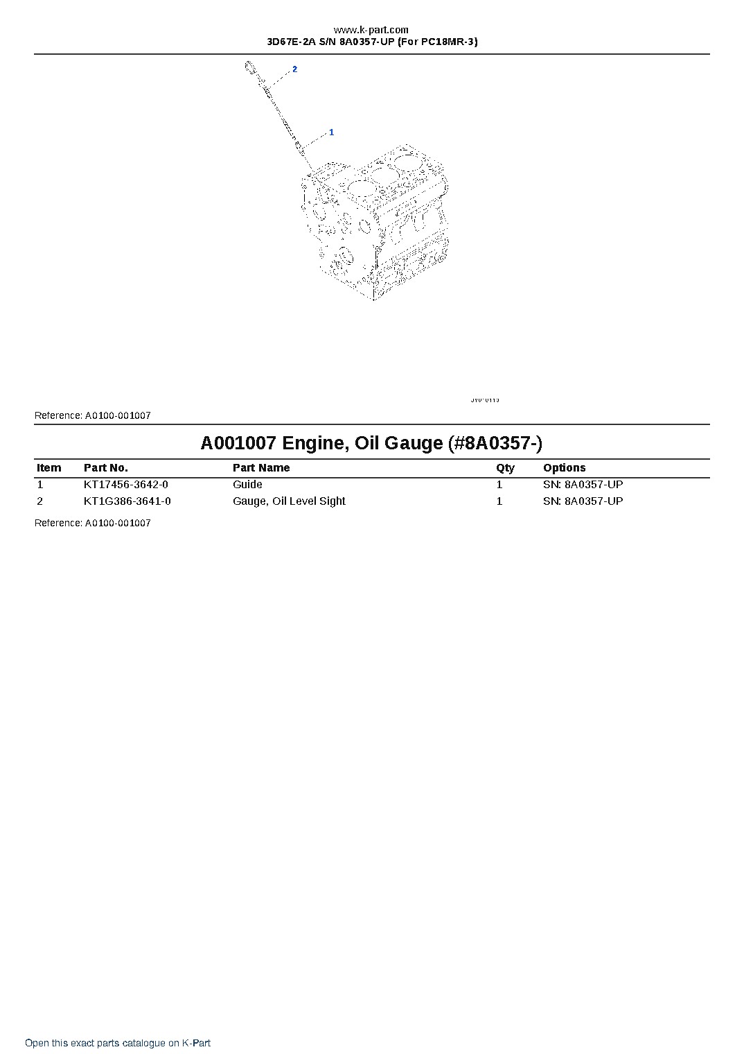 3D67E-2A S/N 8A0357-UP (For PC18MR-3) – sample page 7