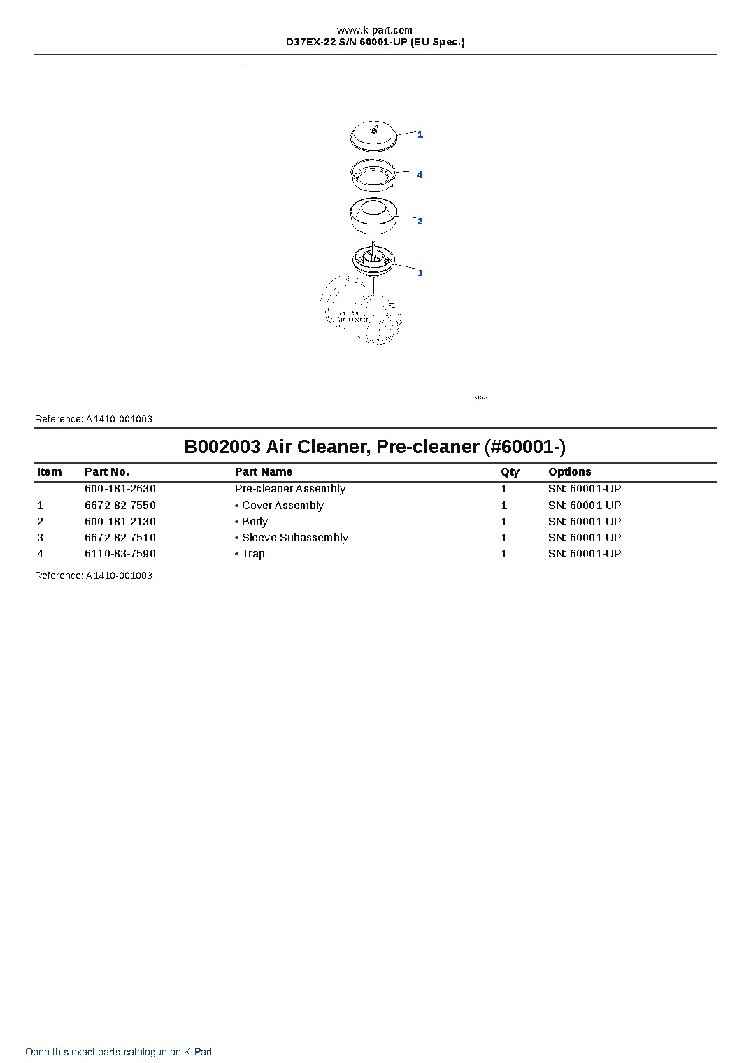 D37EX-22 S/N 60001-UP (EU Spec.) – sample page 4