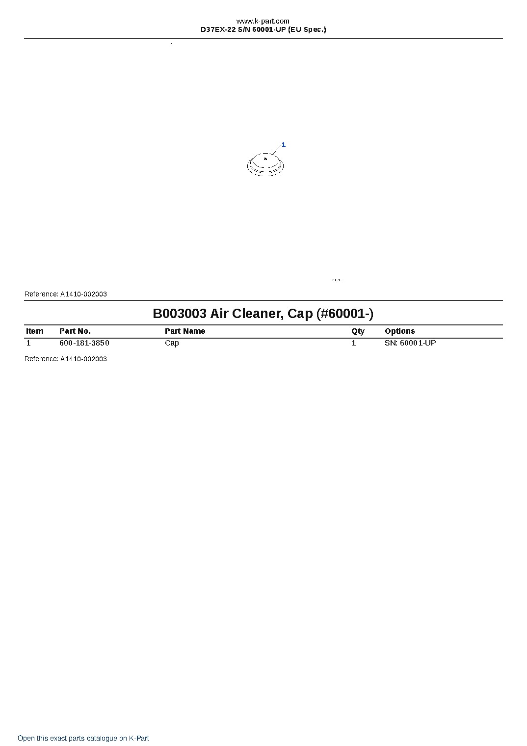 D37EX-22 S/N 60001-UP (EU Spec.) – sample page 8