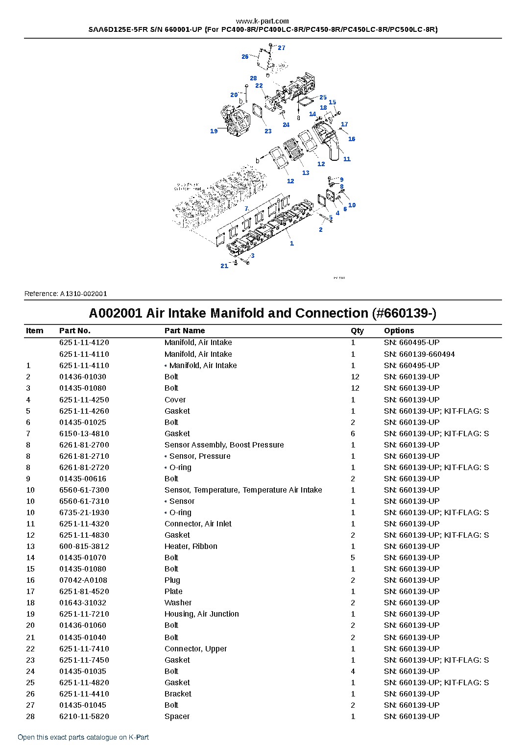 SAA6D125E-5FR S/N 660001-UP (For PC400-8R/PC400LC-8R/PC450-8R/PC450LC-8R/PC500LC-8R) – sample page 2 SAA6D125E-5FR S/N 660001-UP (For PC400-8R/PC400LC-8R/PC450-8R/PC450LC-8R/PC500LC-8R) – sample page 2