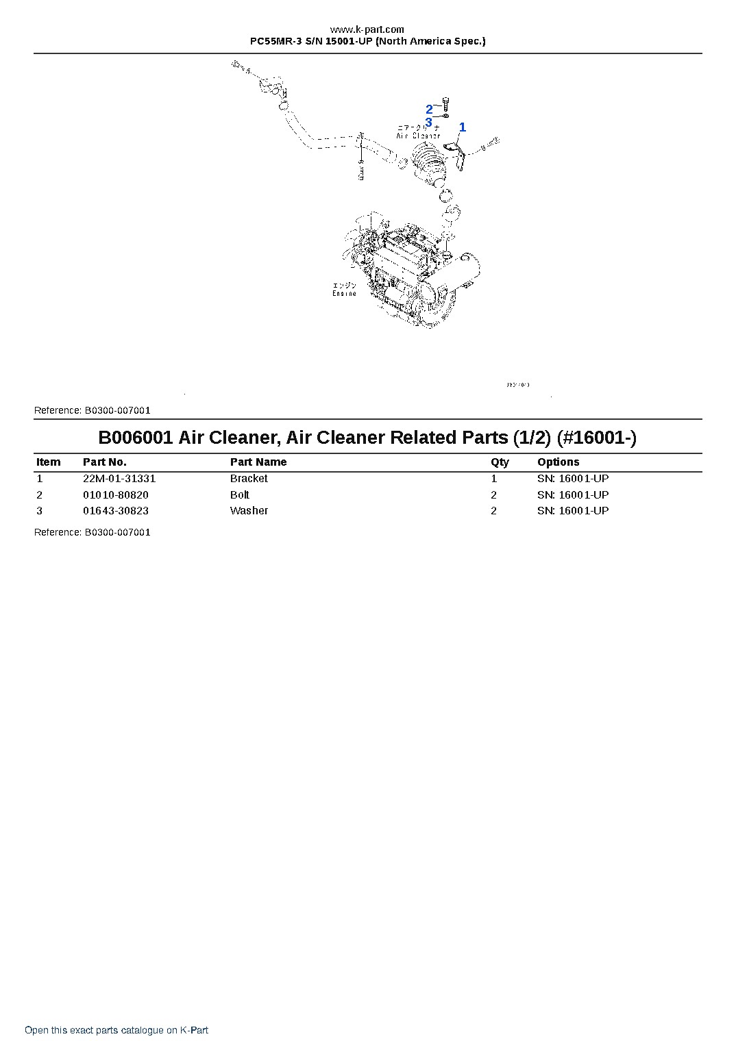 PC55MR-3 S/N 15001-UP (North America Spec.) – sample page 6