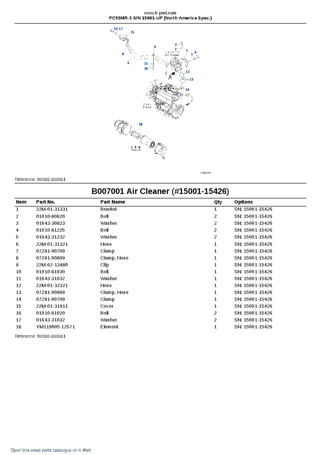PC55MR-3 S/N 15001-UP (North America Spec.) – sample page 9