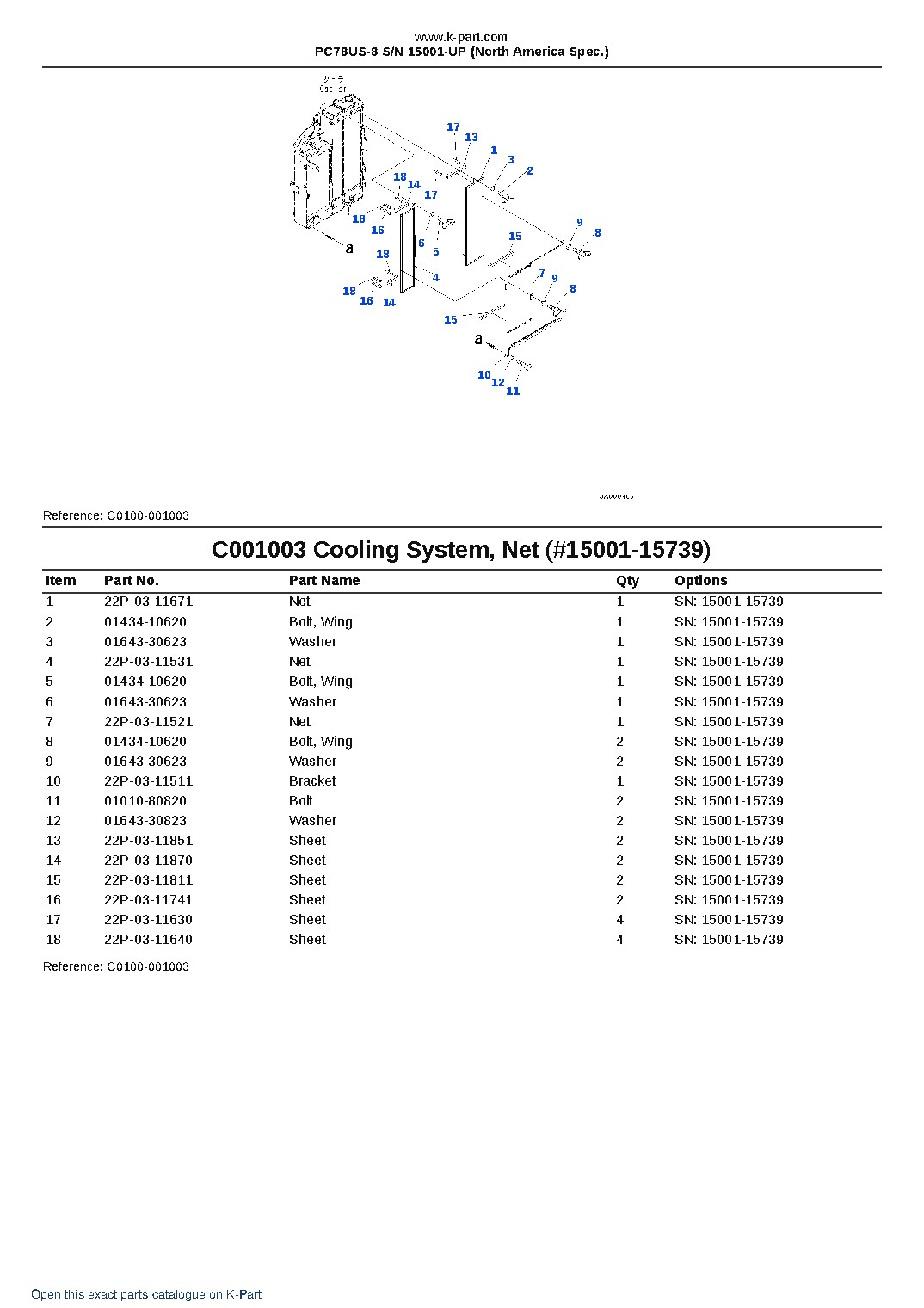 PC78US-8 S/N 15001-UP (North America Spec.) – sample page 10