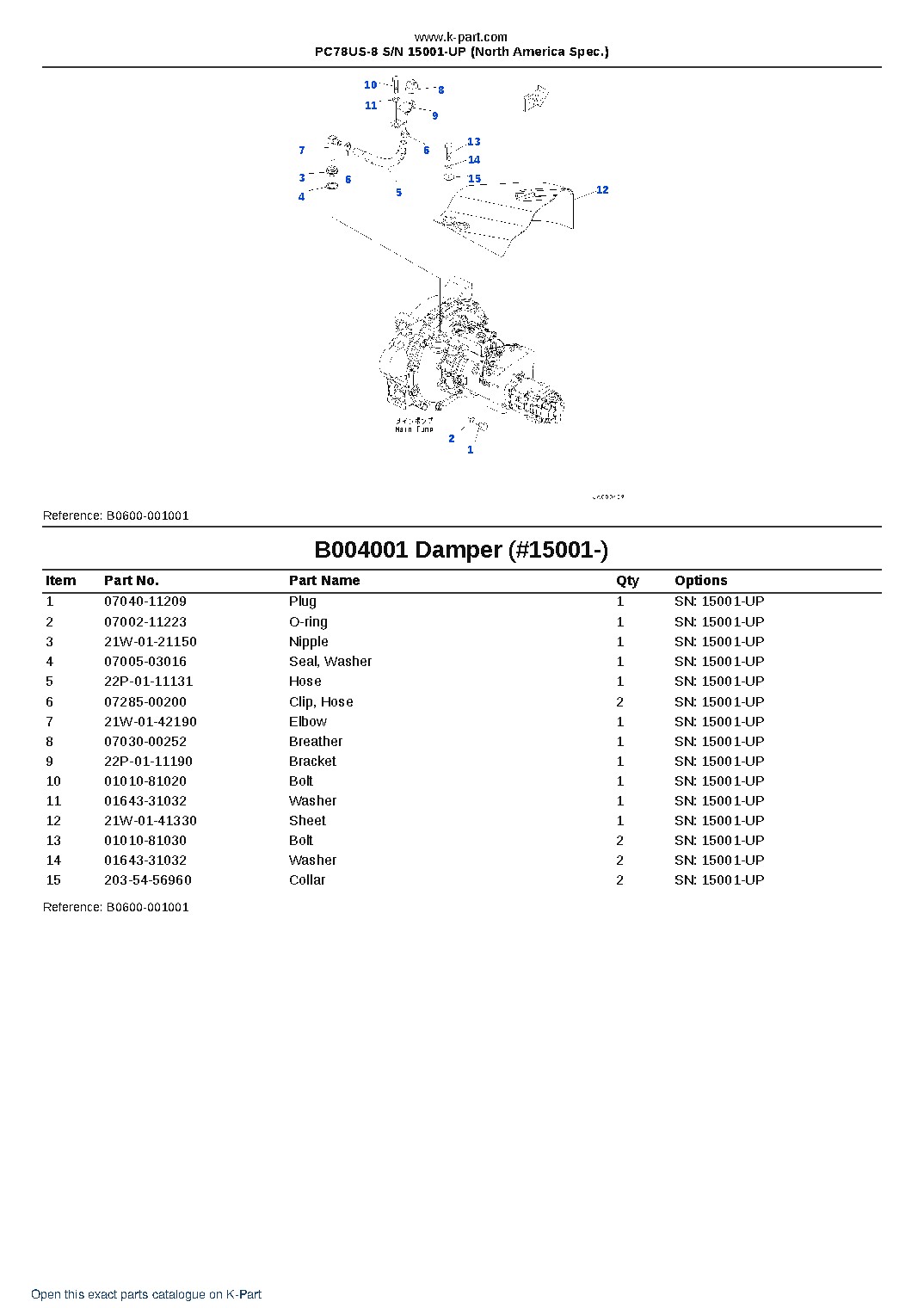 PC78US-8 S/N 15001-UP (North America Spec.) – sample page 6