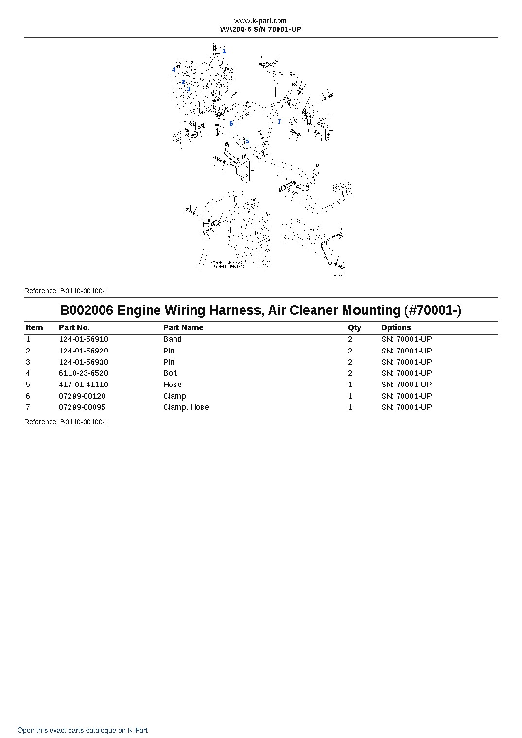 WA200-6 S/N 70001-UP – sample page 10
