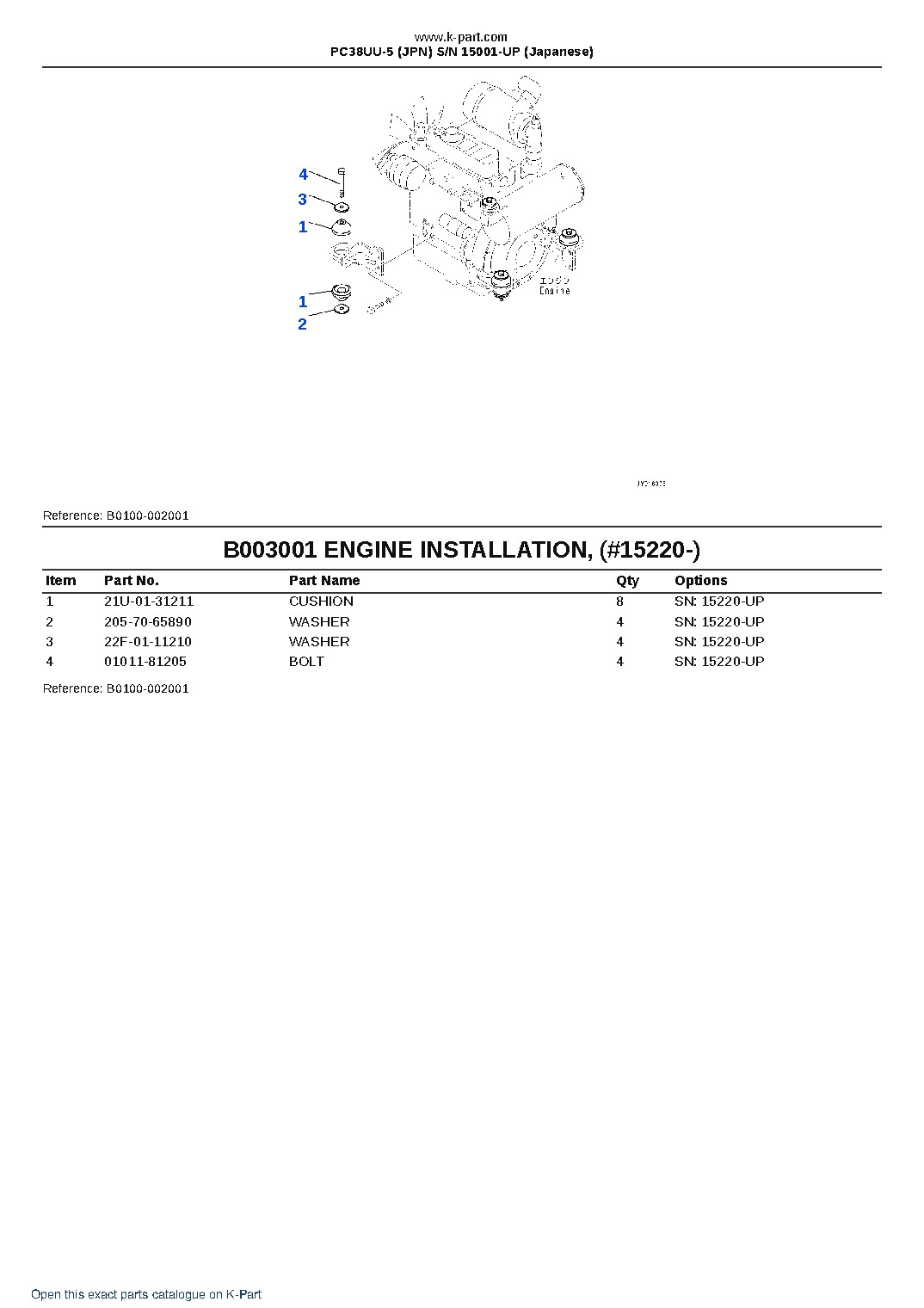 PC38UU-5 (JPN)  S/N 15001-UP (Japanese) – sample page 3