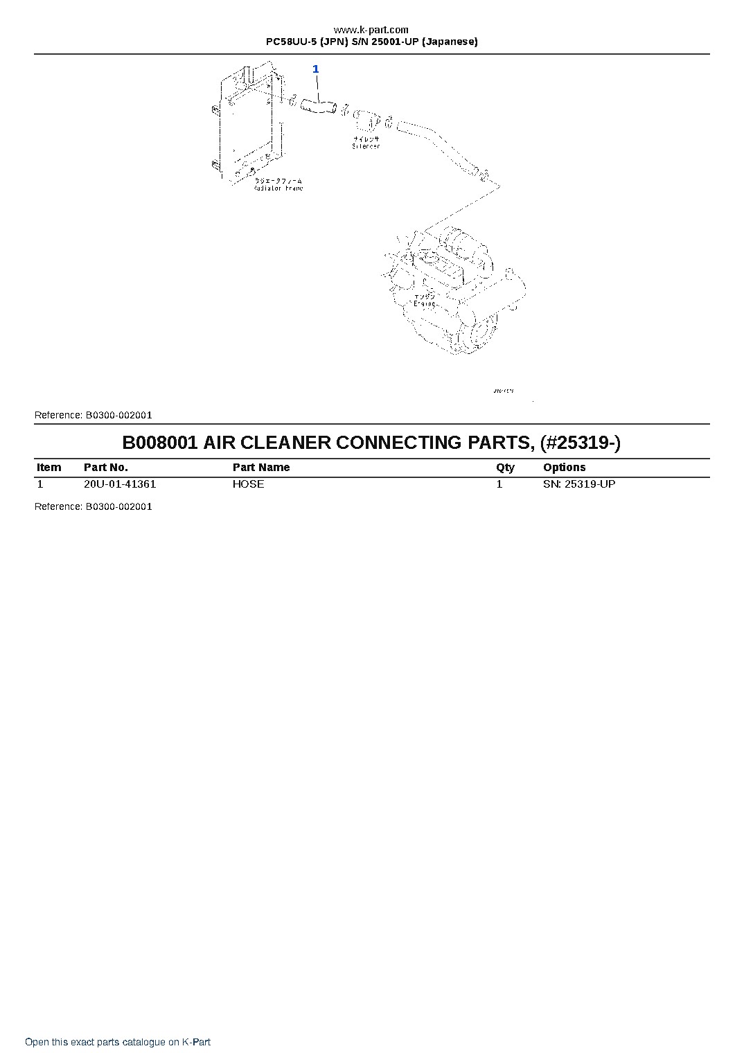 PC58UU-5 (JPN) S/N 25001-UP (Japanese) – sample page 8 PC58UU-5 (JPN) S/N 25001-UP (Japanese) – sample page 8
