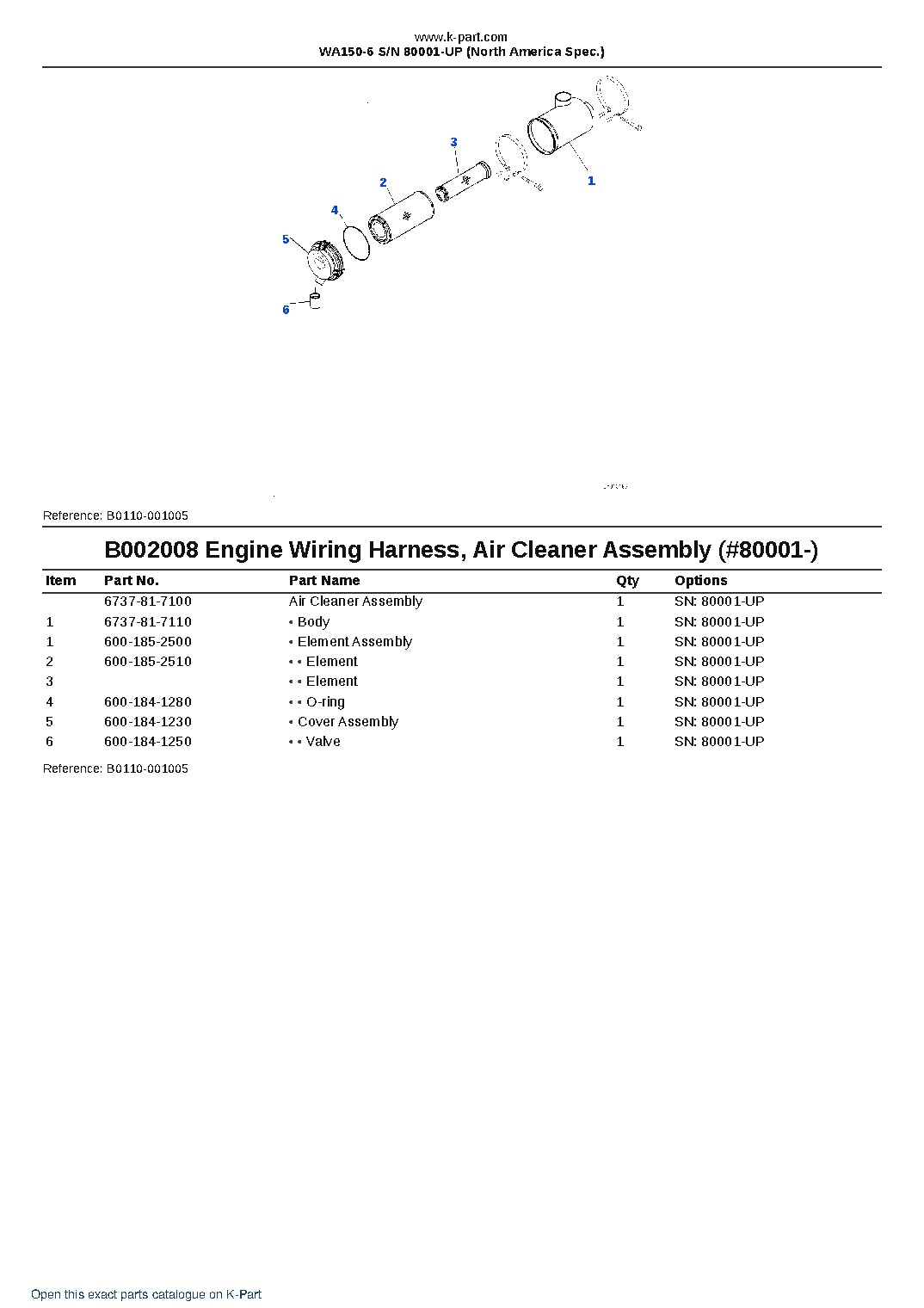 WA150-6 S/N 80001-UP (North America Spec.) – sample page 10