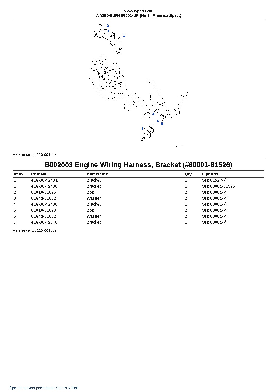 WA150-6 S/N 80001-UP (North America Spec.) – sample page 5