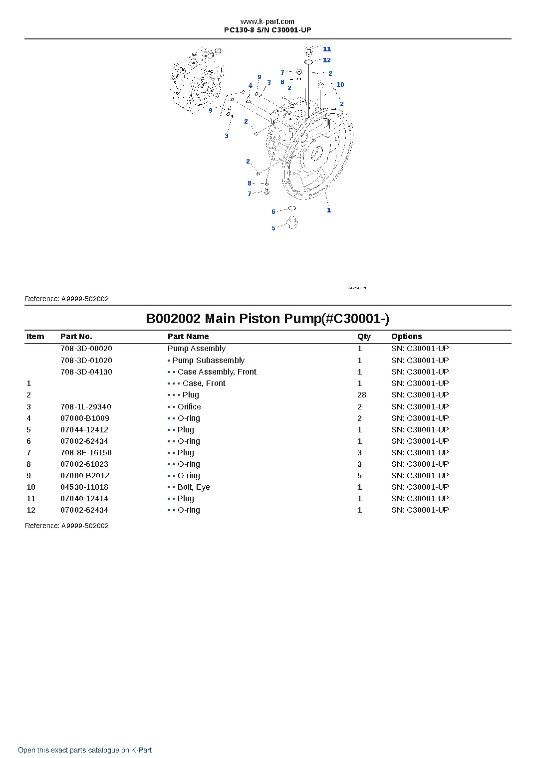 PC130-8 S/N C30001-UP – sample page 3