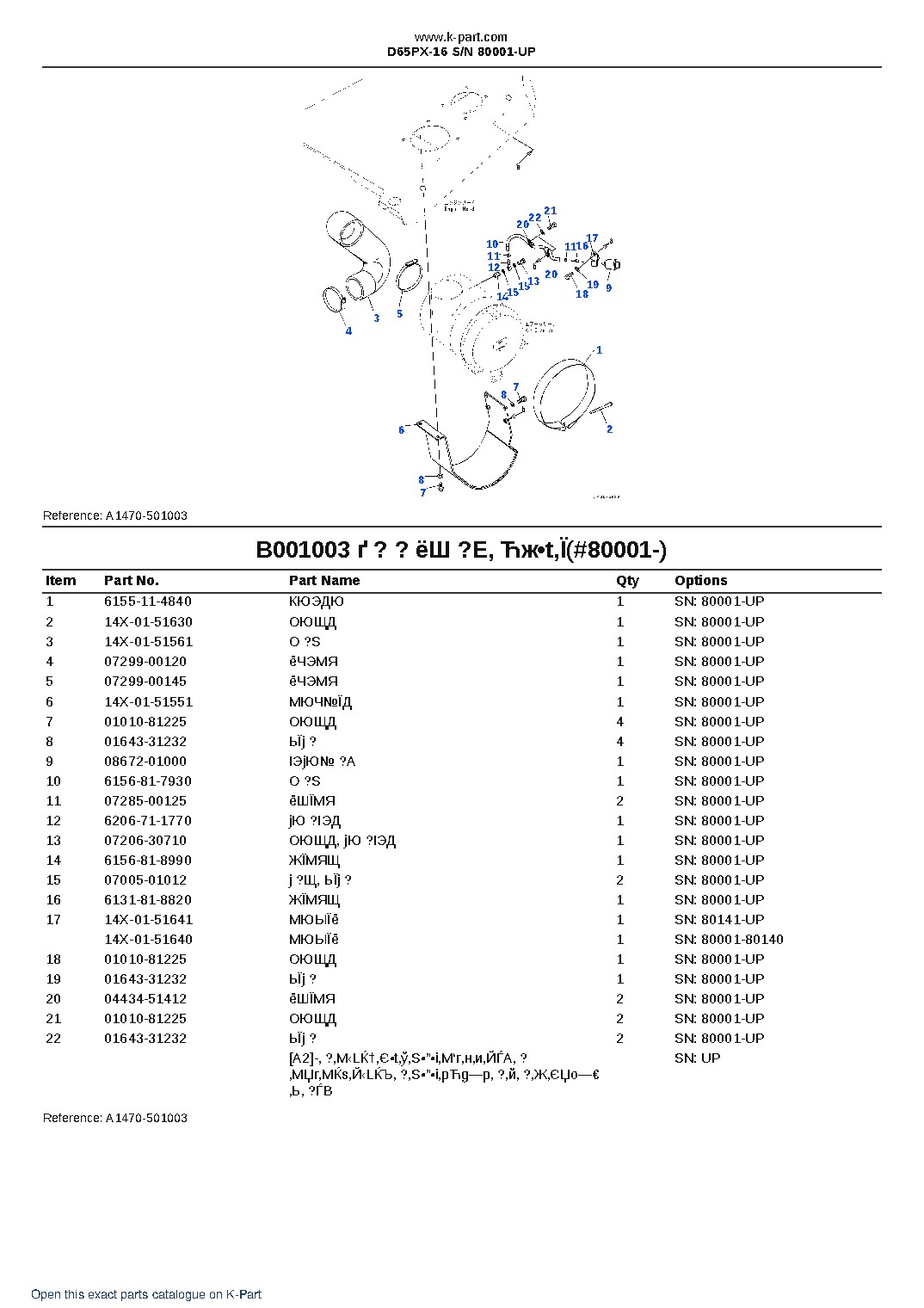 D65PX-16 S/N 80001-UP – sample page 3 D65PX-16 S/N 80001-UP – sample page 3