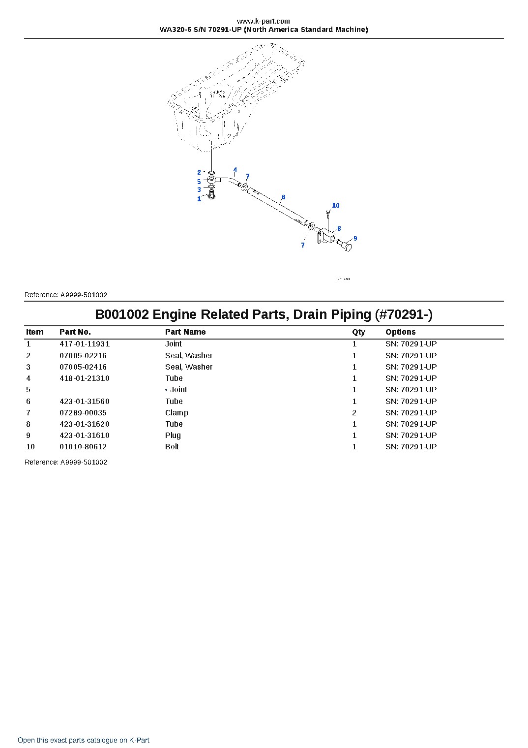 WA320-6 S/N 70291-UP (North America Standard Machine) – sample page 2