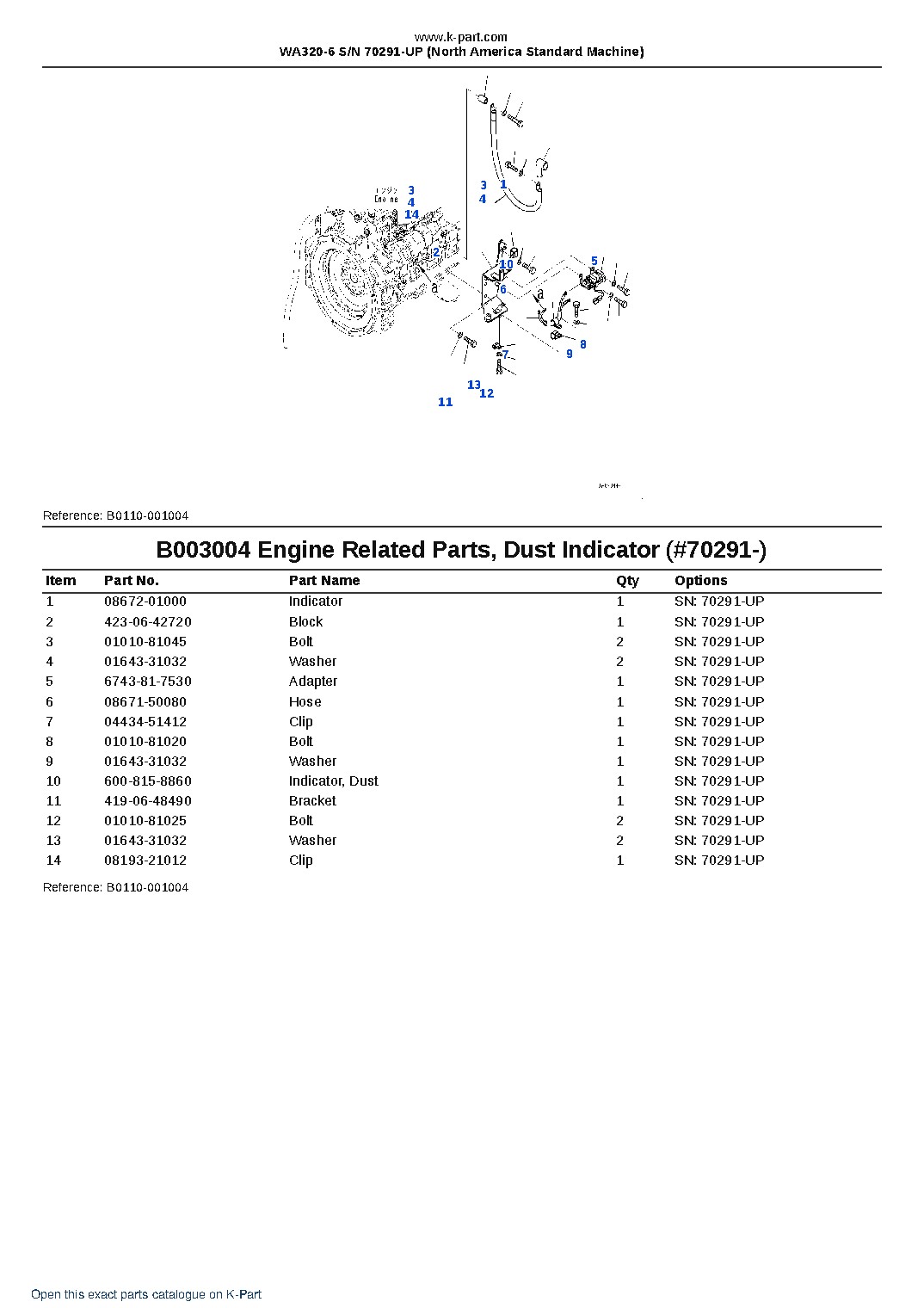 WA320-6 S/N 70291-UP (North America Standard Machine) – sample page 8
