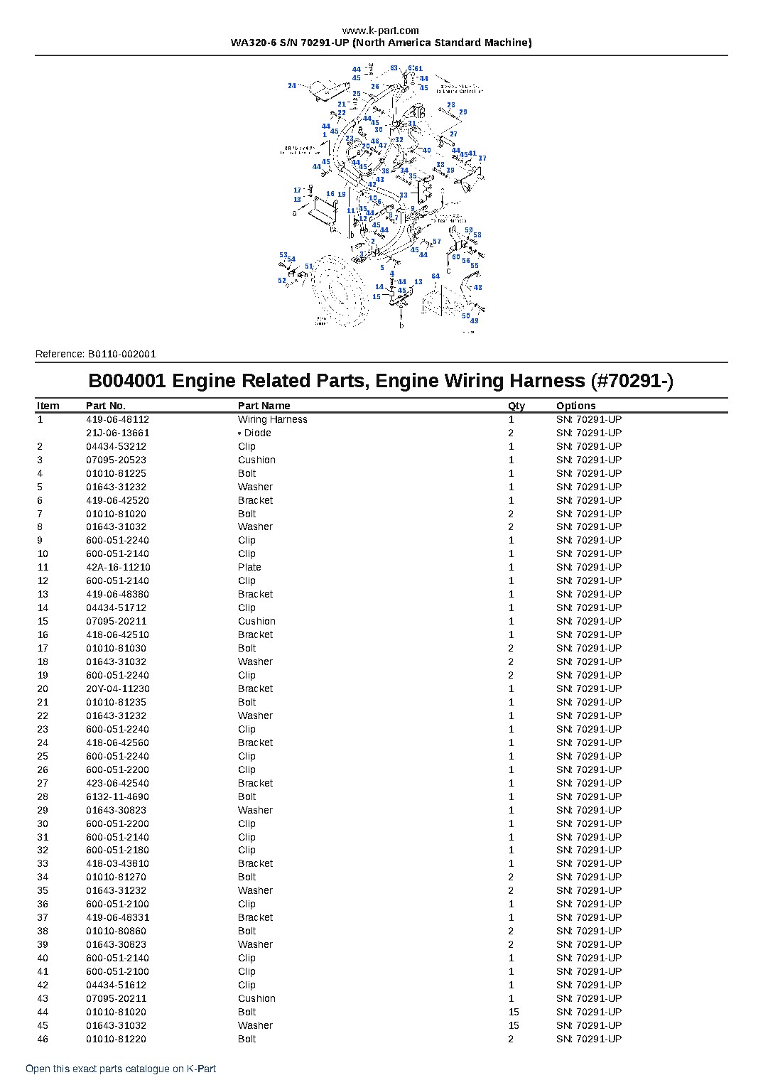 WA320-6 S/N 70291-UP (North America Standard Machine) – sample page 9