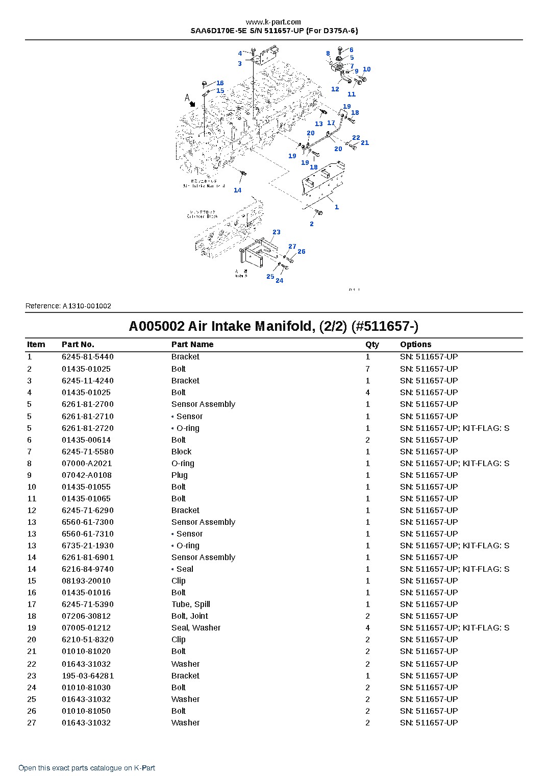 SAA6D170E-5E S/N 511657-UP (For D375A-6) – sample page 9