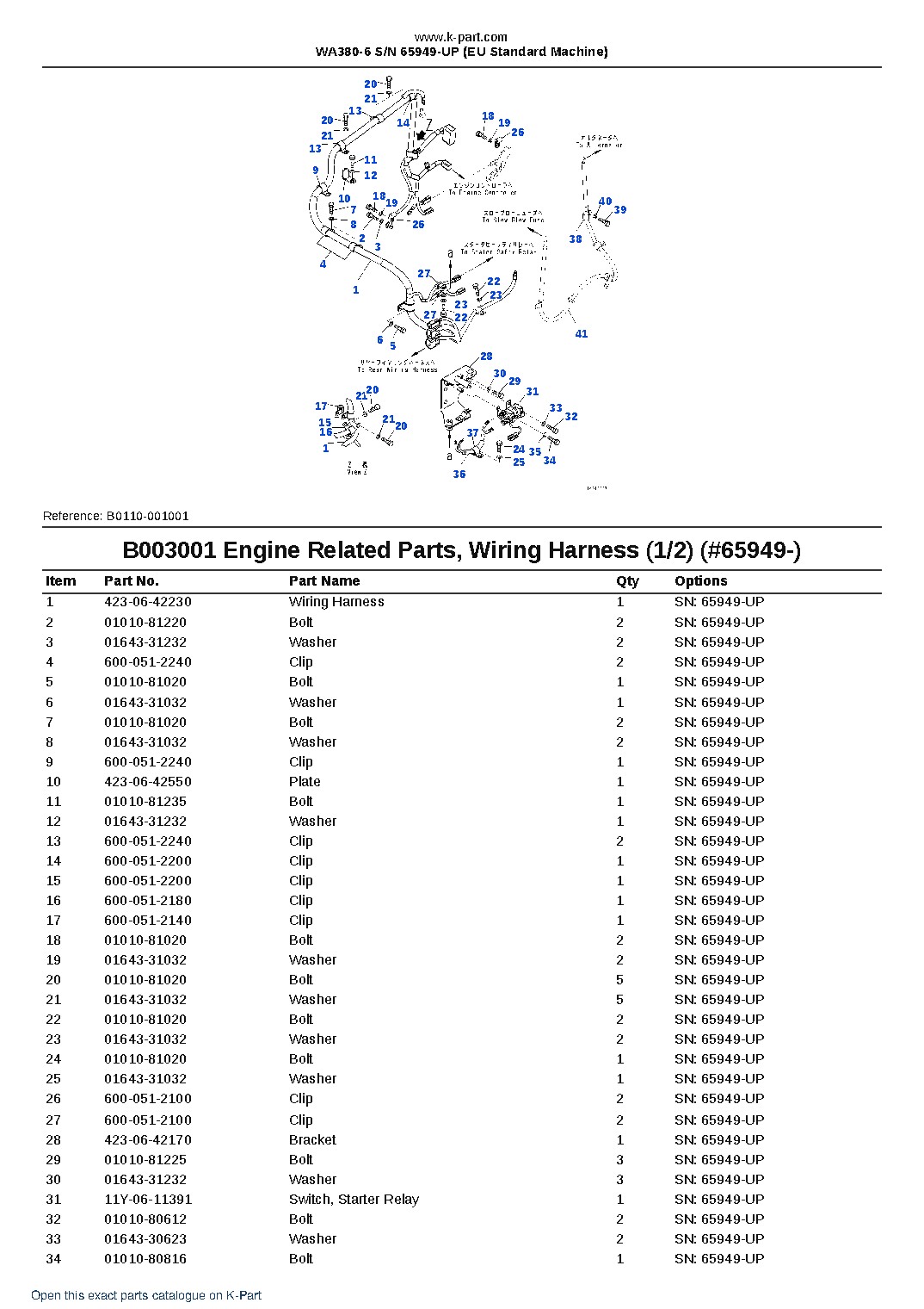 WA380-6 S/N 65949-UP (EU Standard Machine) – sample page 9 WA380-6 S/N 65949-UP (EU Standard Machine) – sample page 9