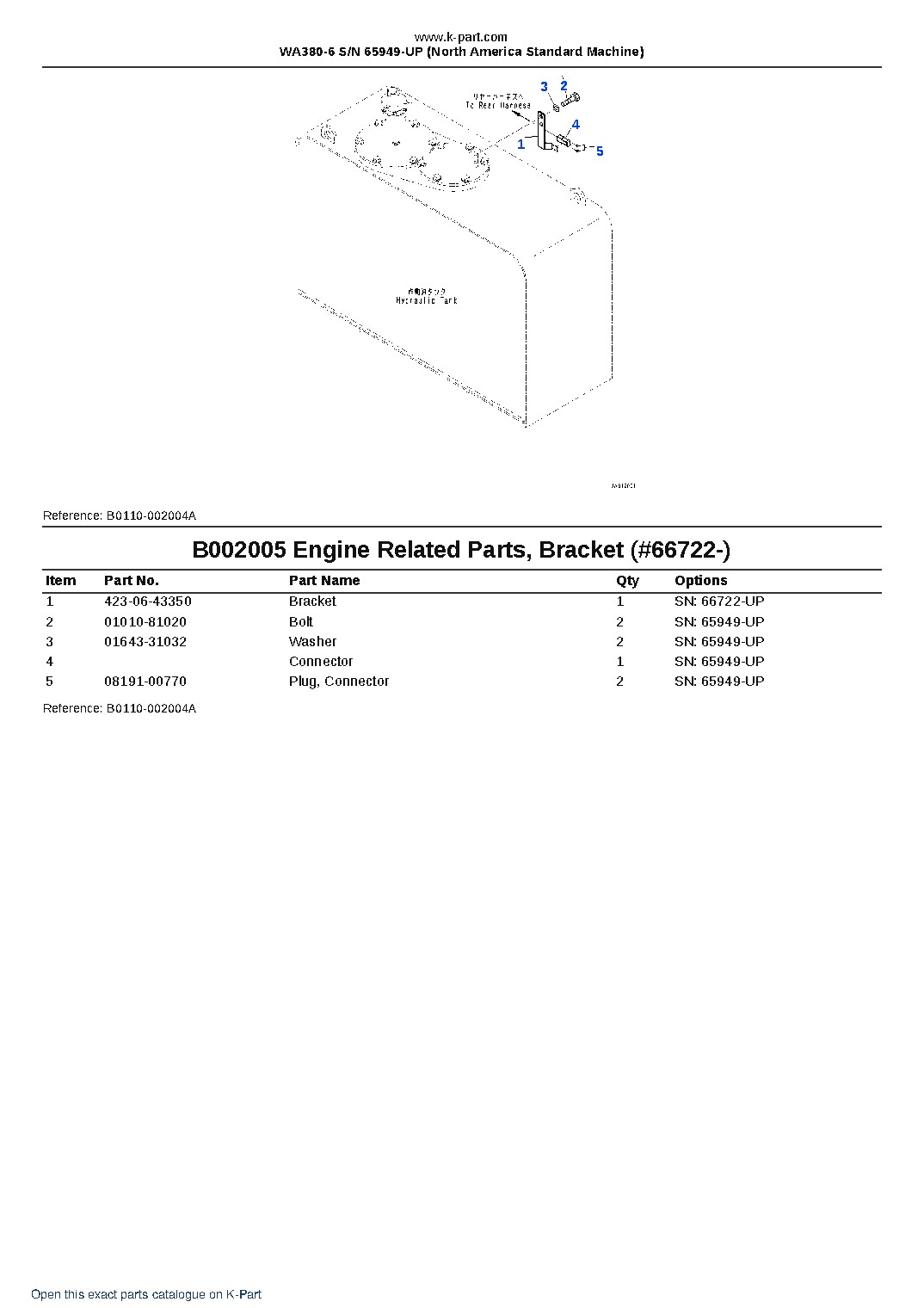 WA380-6 S/N 65949-UP (North America Standard Machine) – sample page 7 WA380-6 S/N 65949-UP (North America Standard Machine) – sample page 7