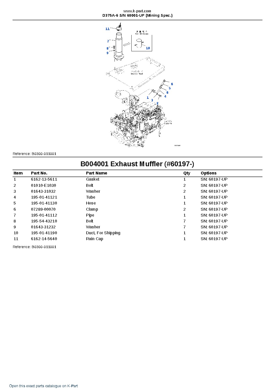 D375A-6 S/N 60001-UP (Mining Spec.) – sample page 5 D375A-6 S/N 60001-UP (Mining Spec.) – sample page 5