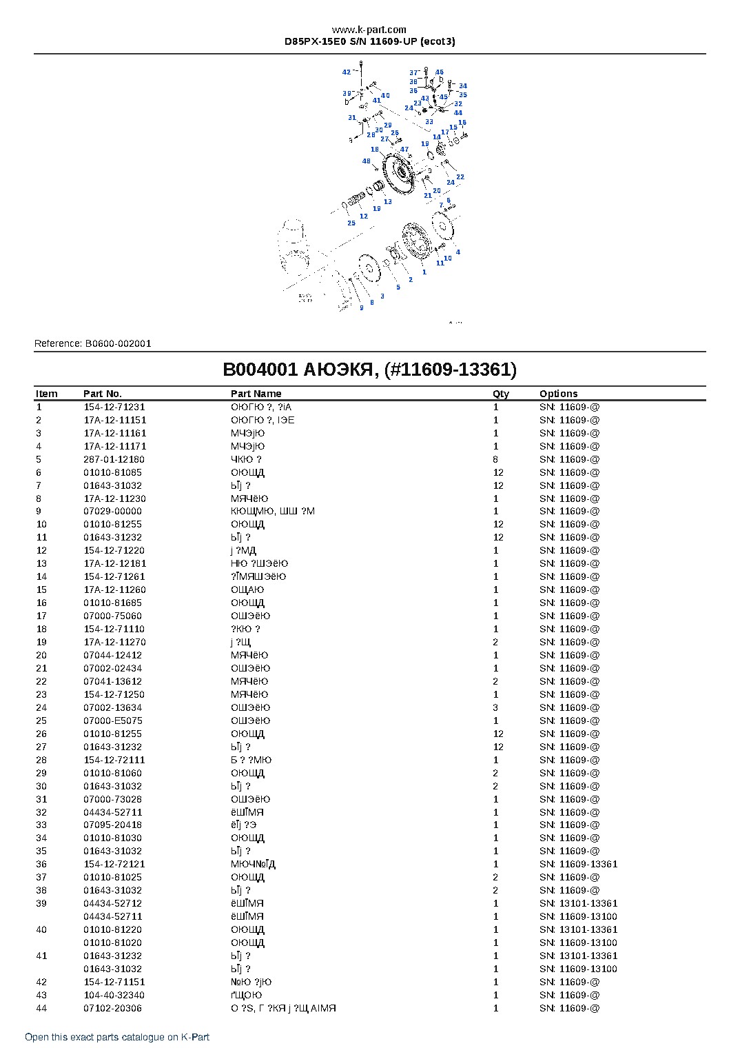 D85PX-15E0 S/N 11609-UP (ecot3) – sample page 4 D85PX-15E0 S/N 11609-UP (ecot3) – sample page 4