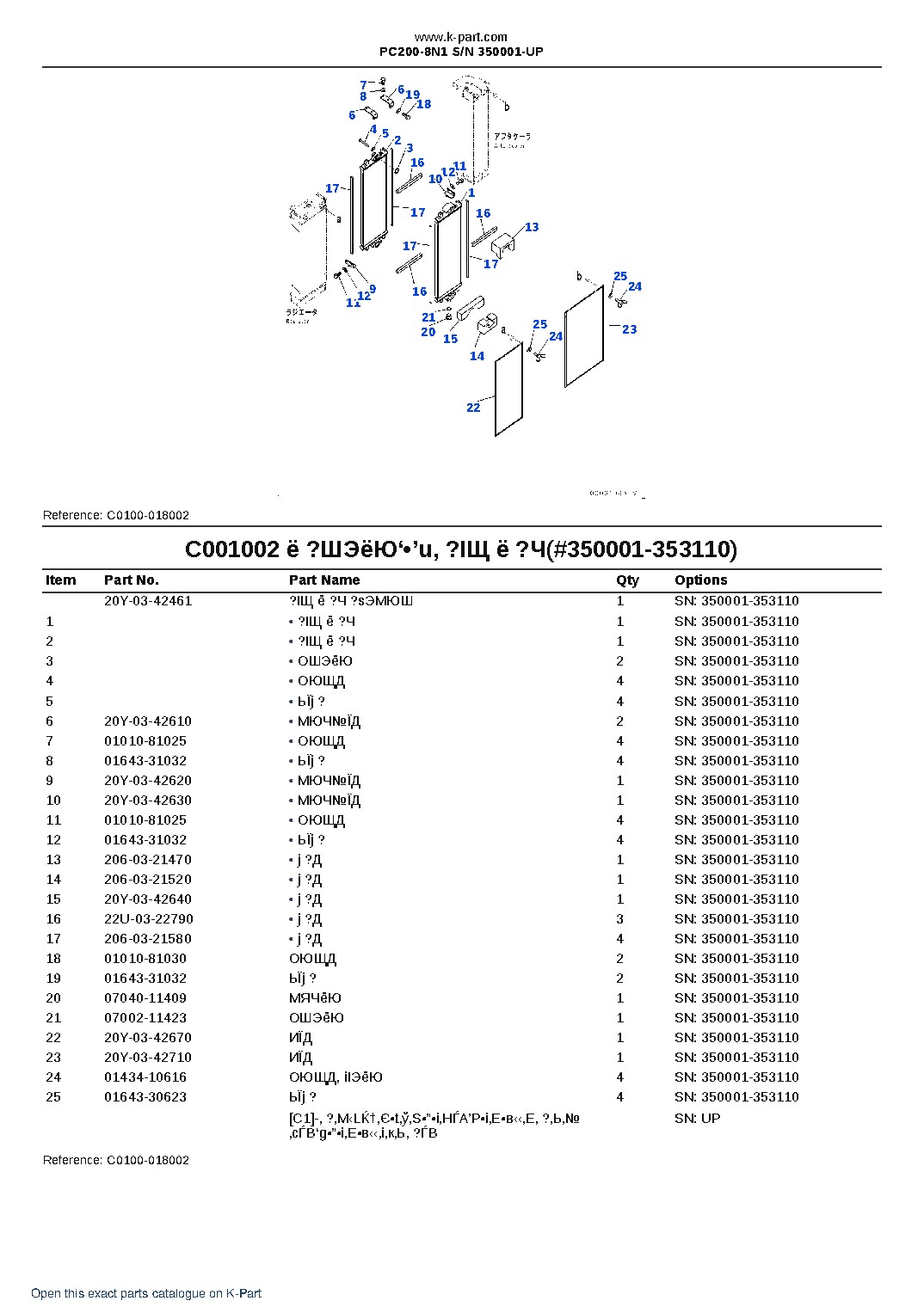 PC200-8N1 S/N 350001-UP – sample page 8 PC200-8N1 S/N 350001-UP – sample page 8