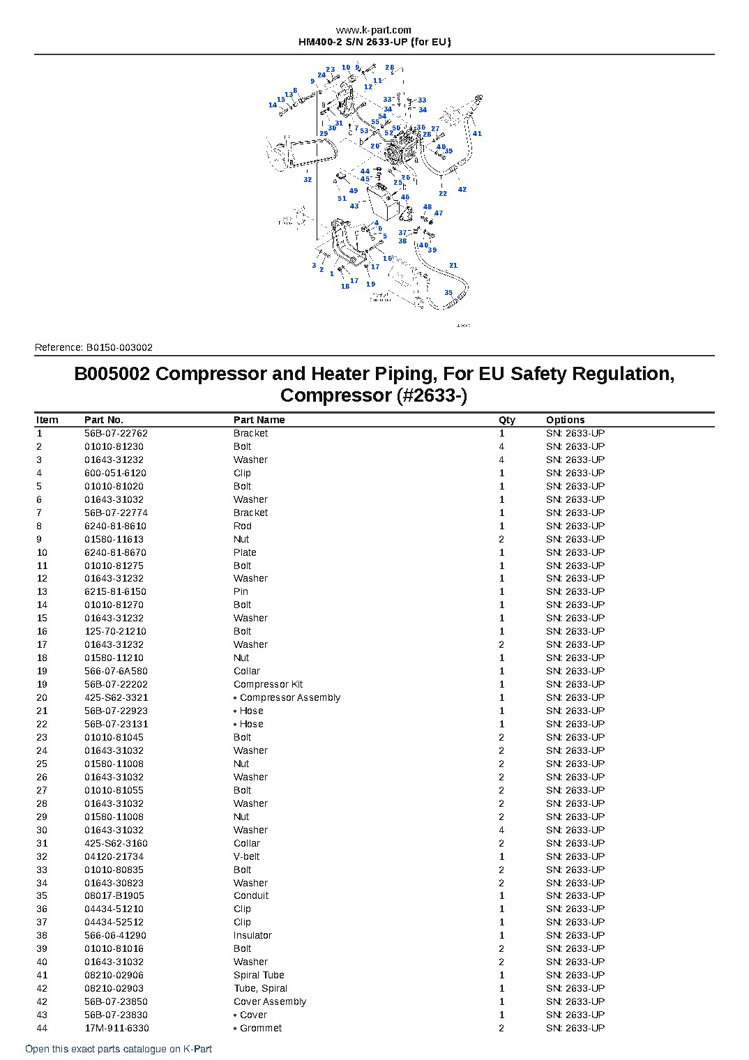 HM400-2 S/N 2633-UP (for EU) – sample page 9