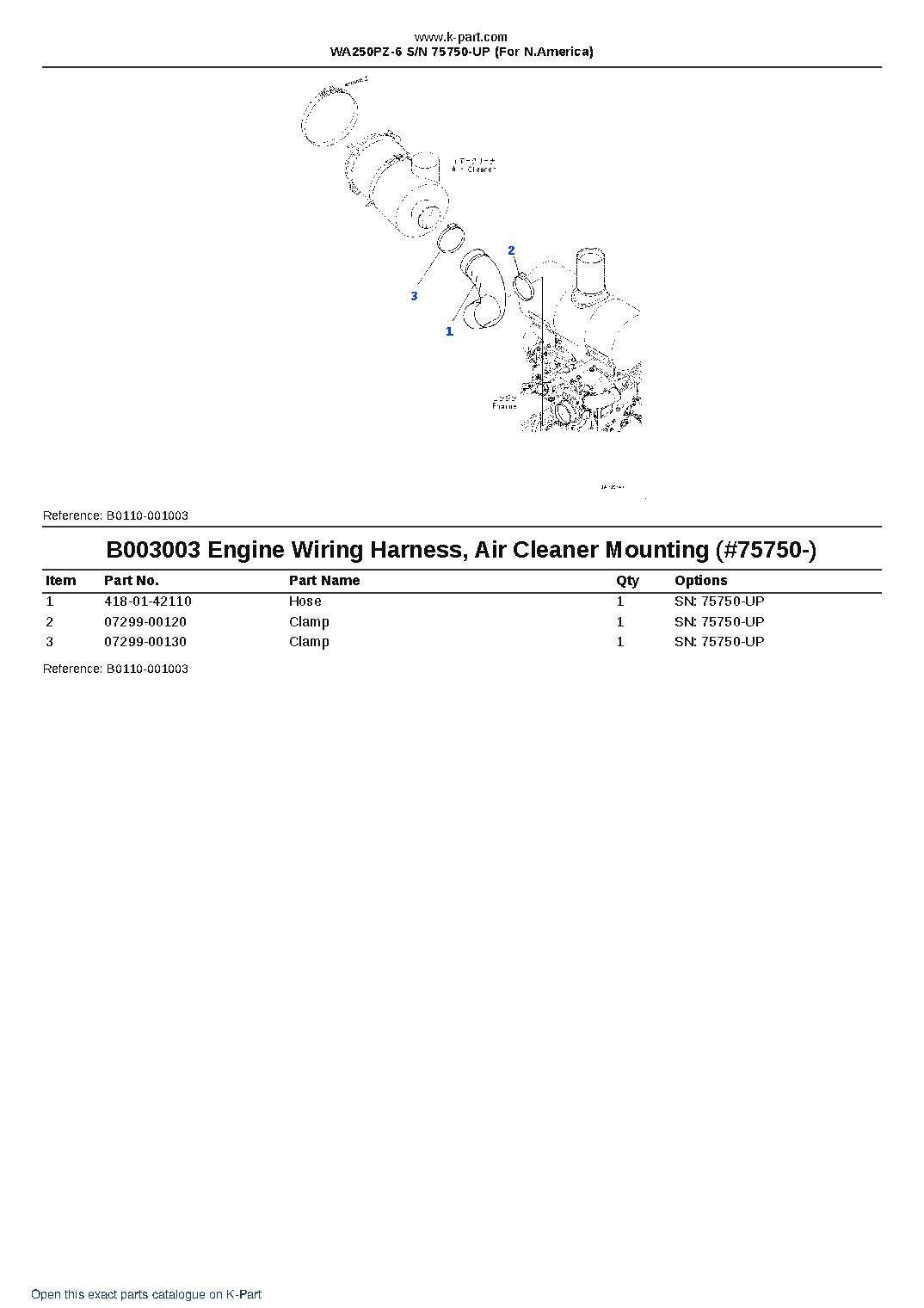 WA250PZ-6 S/N 75750-UP (For N.America) – sample page 6 WA250PZ-6 S/N 75750-UP (For N.America) – sample page 6