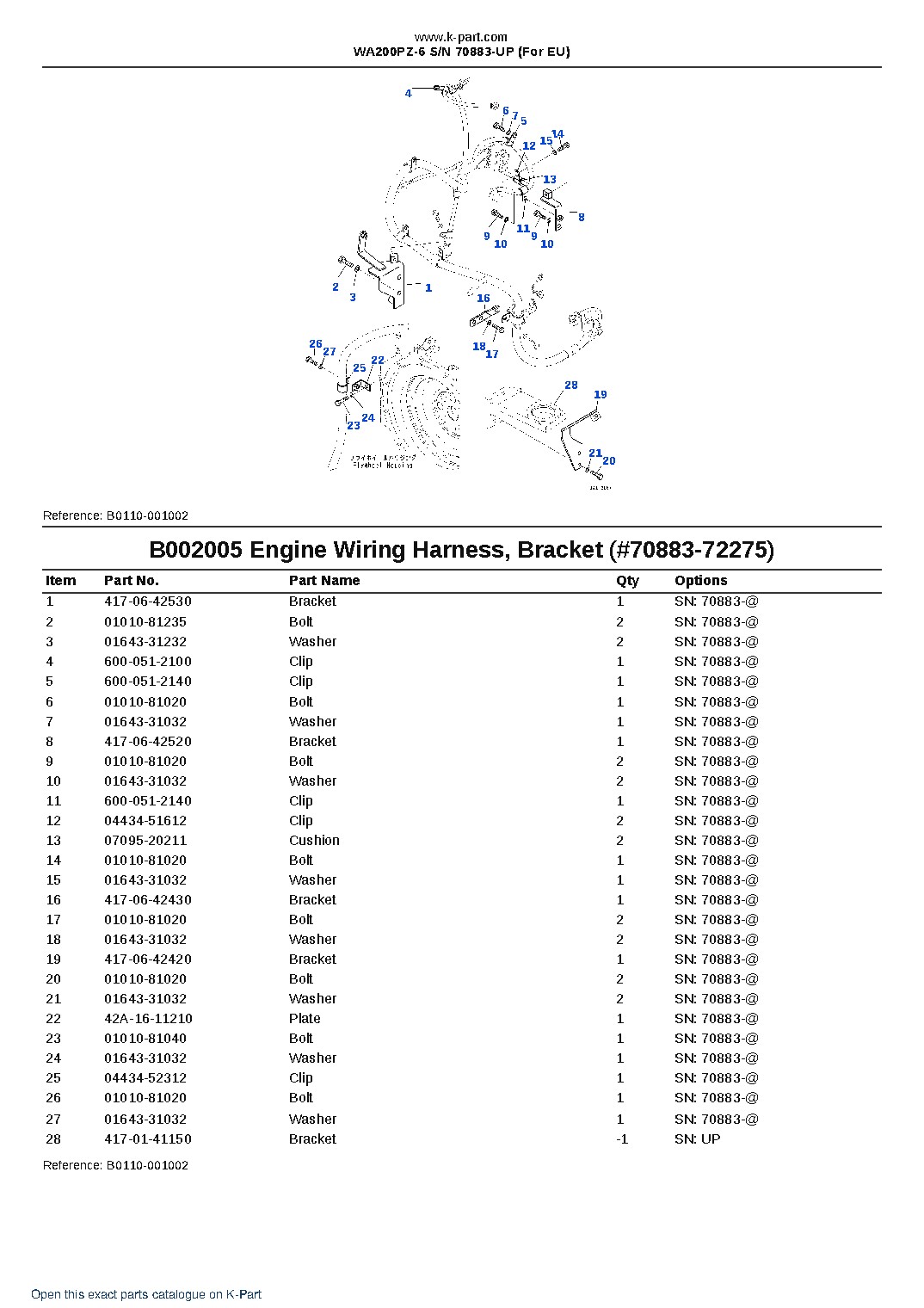 WA200PZ-6 S/N 70883-UP (For EU) – sample page 10 WA200PZ-6 S/N 70883-UP (For EU) – sample page 10
