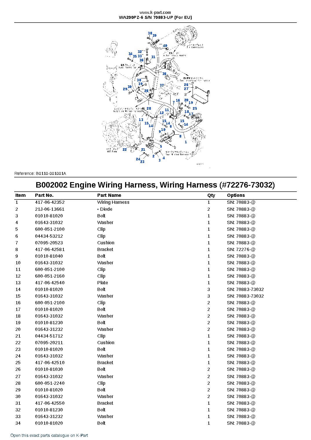 WA200PZ-6 S/N 70883-UP (For EU) – sample page 4 WA200PZ-6 S/N 70883-UP (For EU) – sample page 4