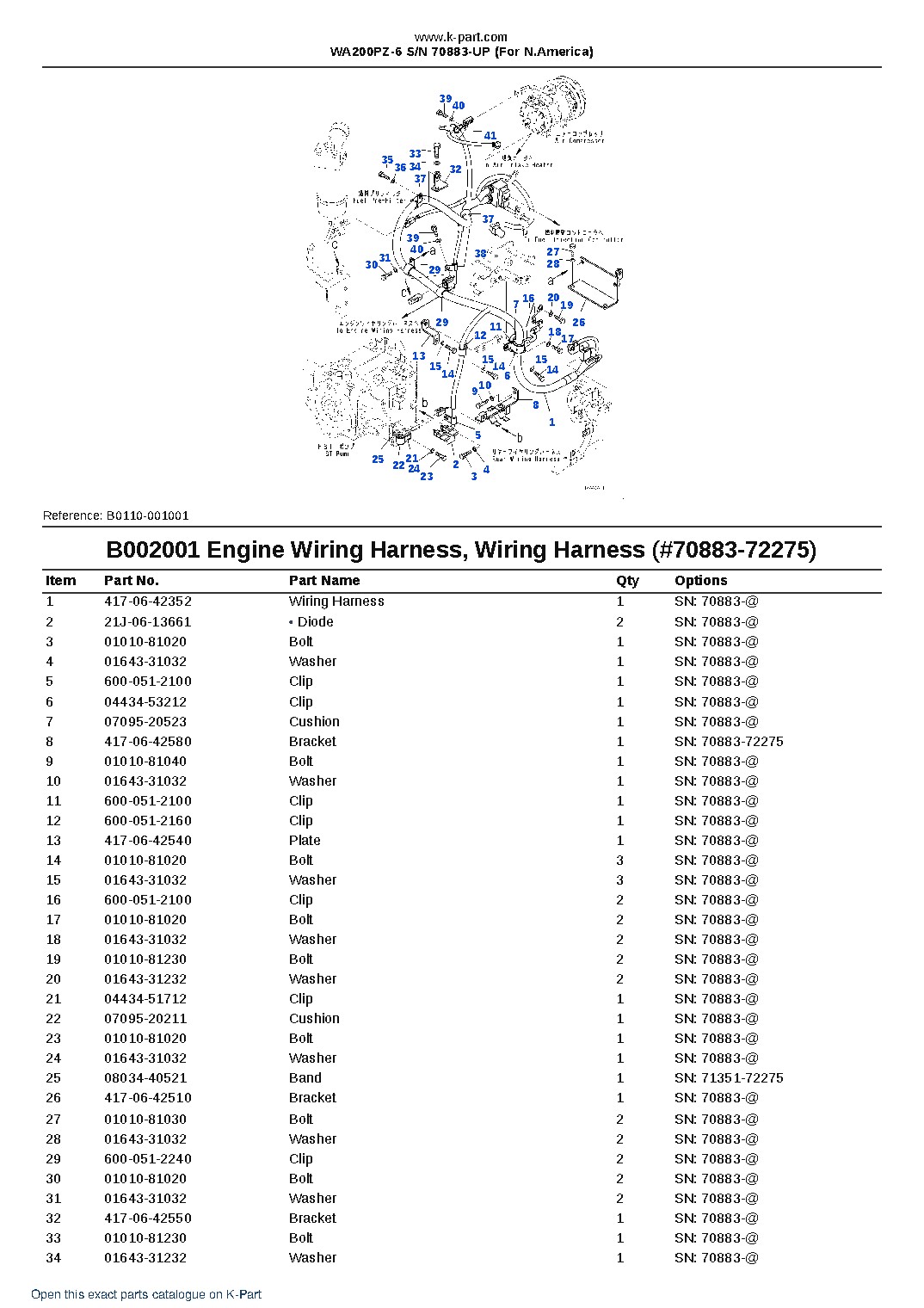 WA200PZ-6 S/N 70883-UP (For N.America) – sample page 2