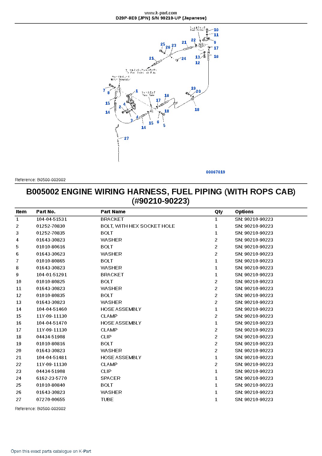 D20P-8E0 (JPN)  S/N 90210-UP (Japanese) – sample page 7