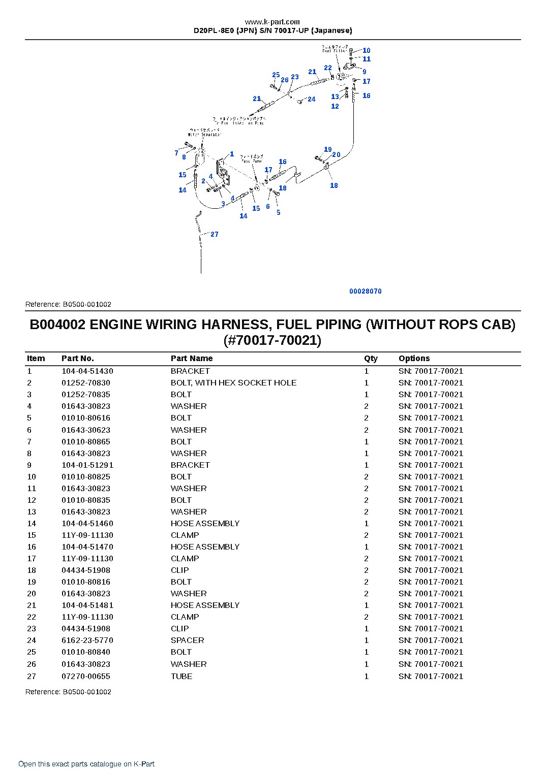 D20PL-8E0 (JPN)  S/N 70017-UP (Japanese) – sample page 5