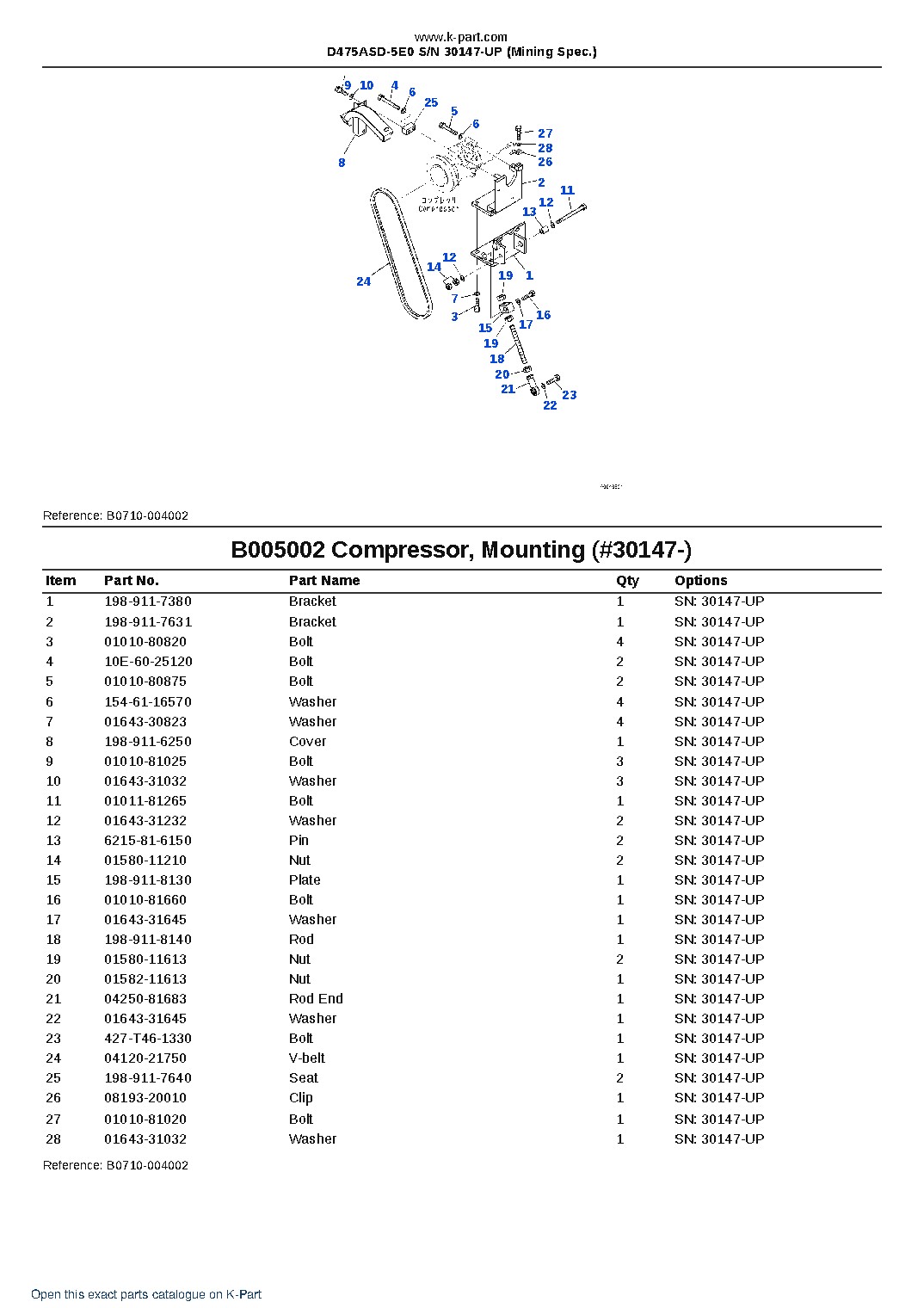 D475ASD-5E0 S/N 30147-UP (Mining  Spec.) – sample page 7