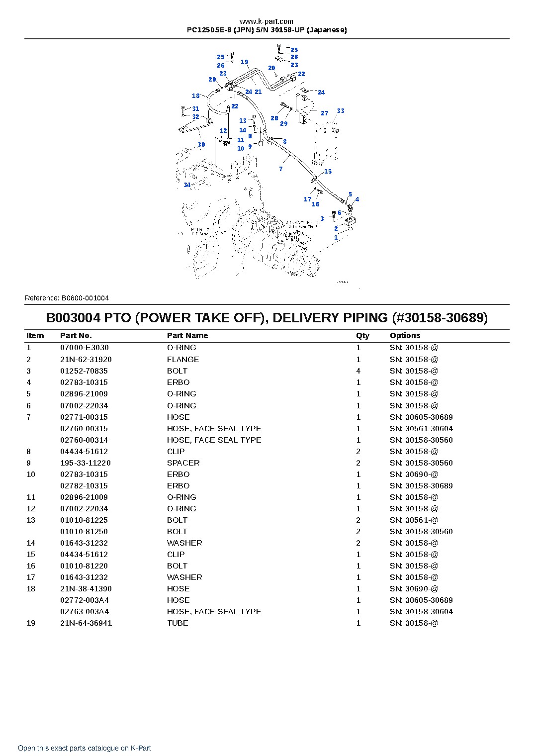 PC1250SE-8 (JPN)  S/N 30158-UP (Japanese) – sample page 9