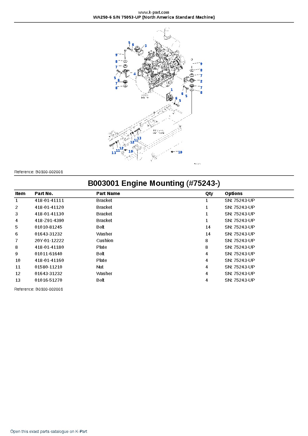 WA250-6 S/N 75053-UP (North America Standard Machine) – sample page 3