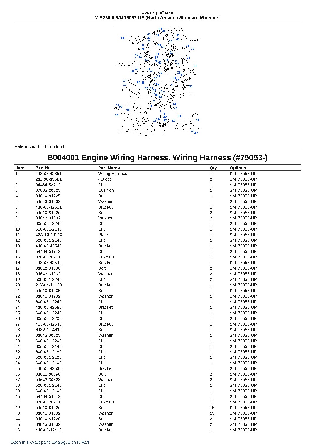 WA250-6 S/N 75053-UP (North America Standard Machine) – sample page 4