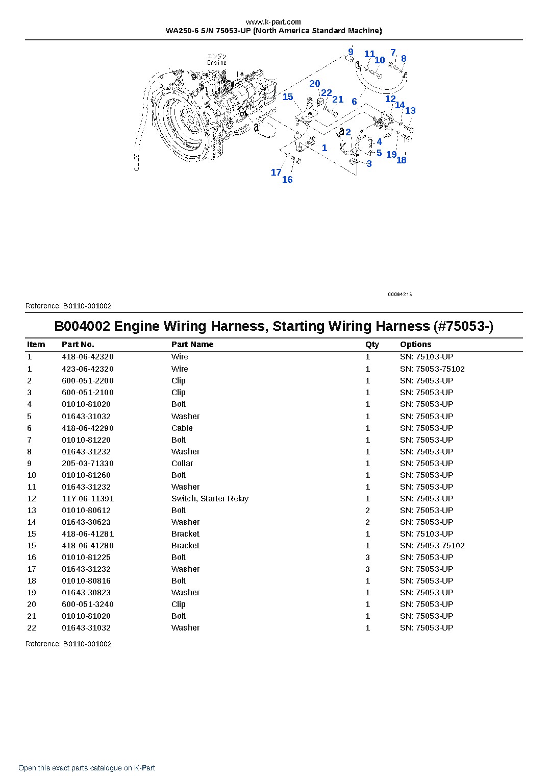 WA250-6 S/N 75053-UP (North America Standard Machine) – sample page 6